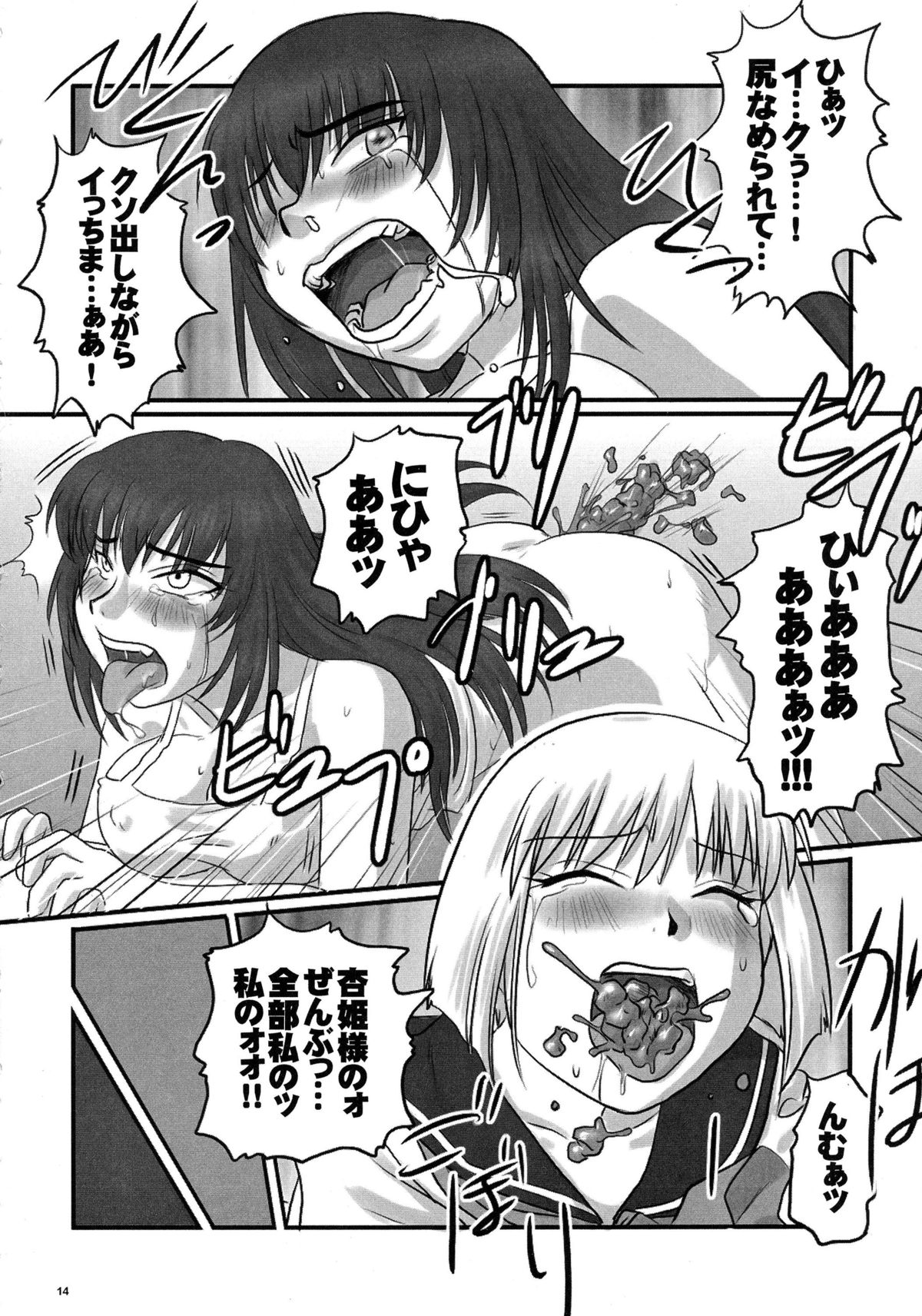 (C71) [のざらし (野晒惺)] 逆襲の杏姫様