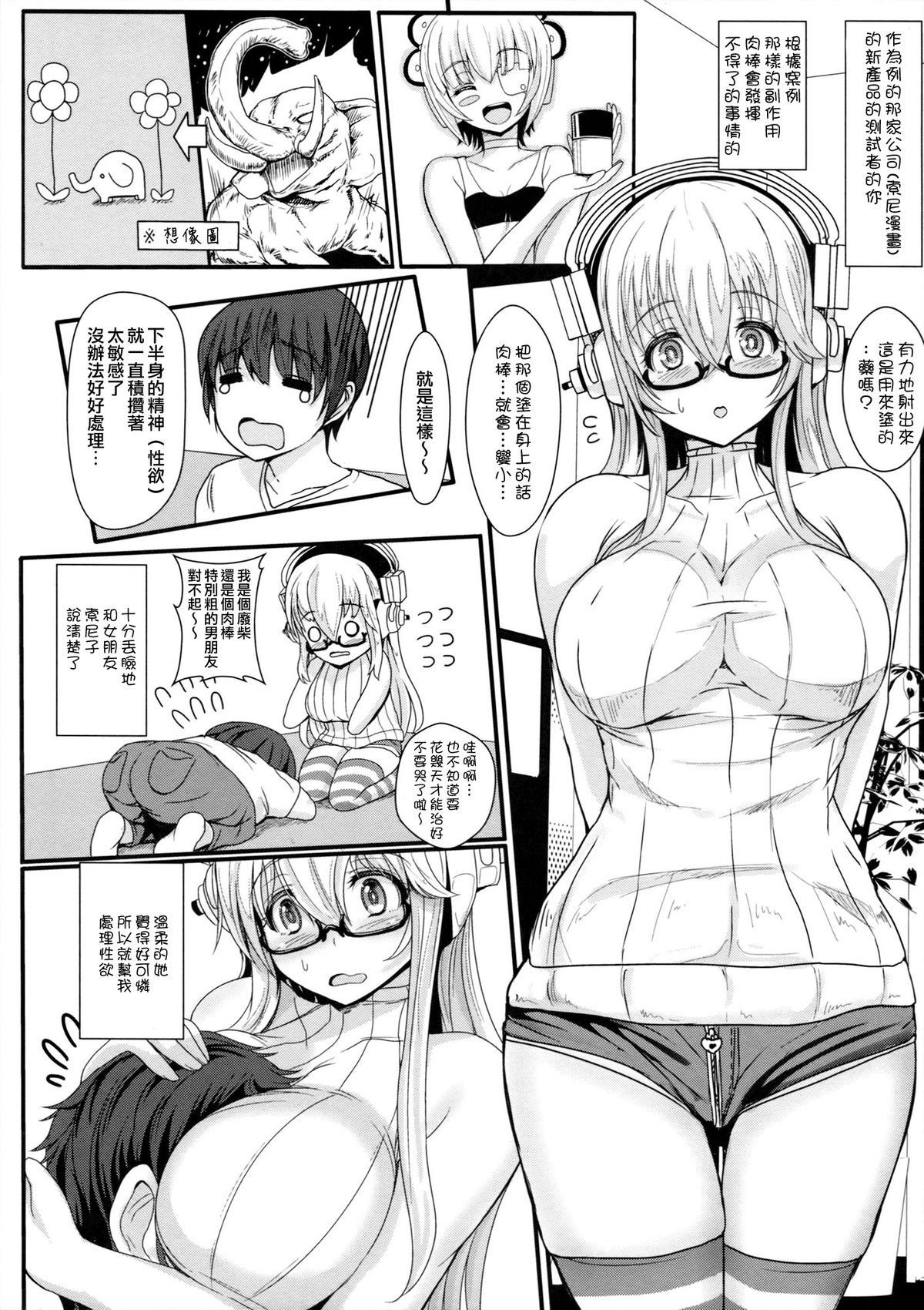 (C86) [NOSEBLEED (宮元一佐)] そにコン 2 (すーぱーそに子) [中国翻訳]