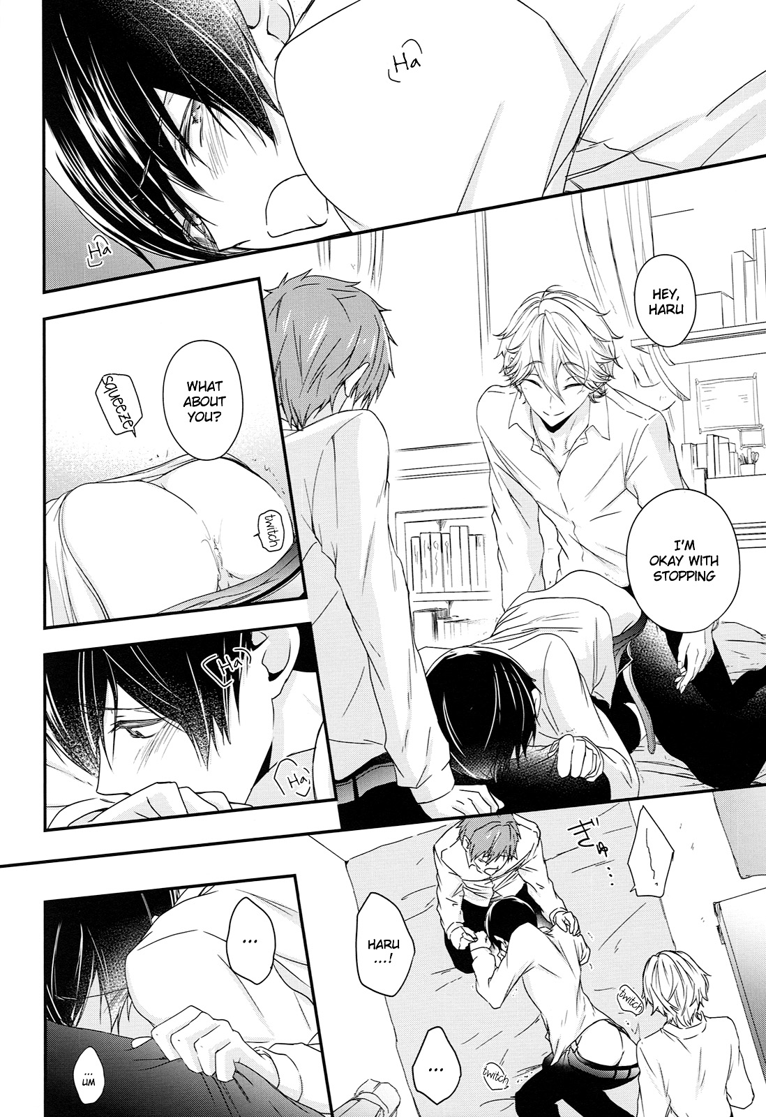 (C87) [B-LUSH (カウカウ)] トライアングル・ファンクション ver.DT (Free!) [英訳]