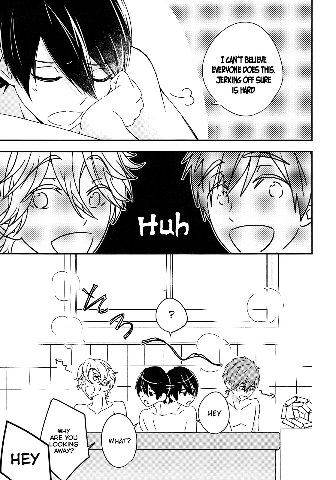 (C87) [B-LUSH (カウカウ)] トライアングル・ファンクション ver.DT (Free!) [英訳]