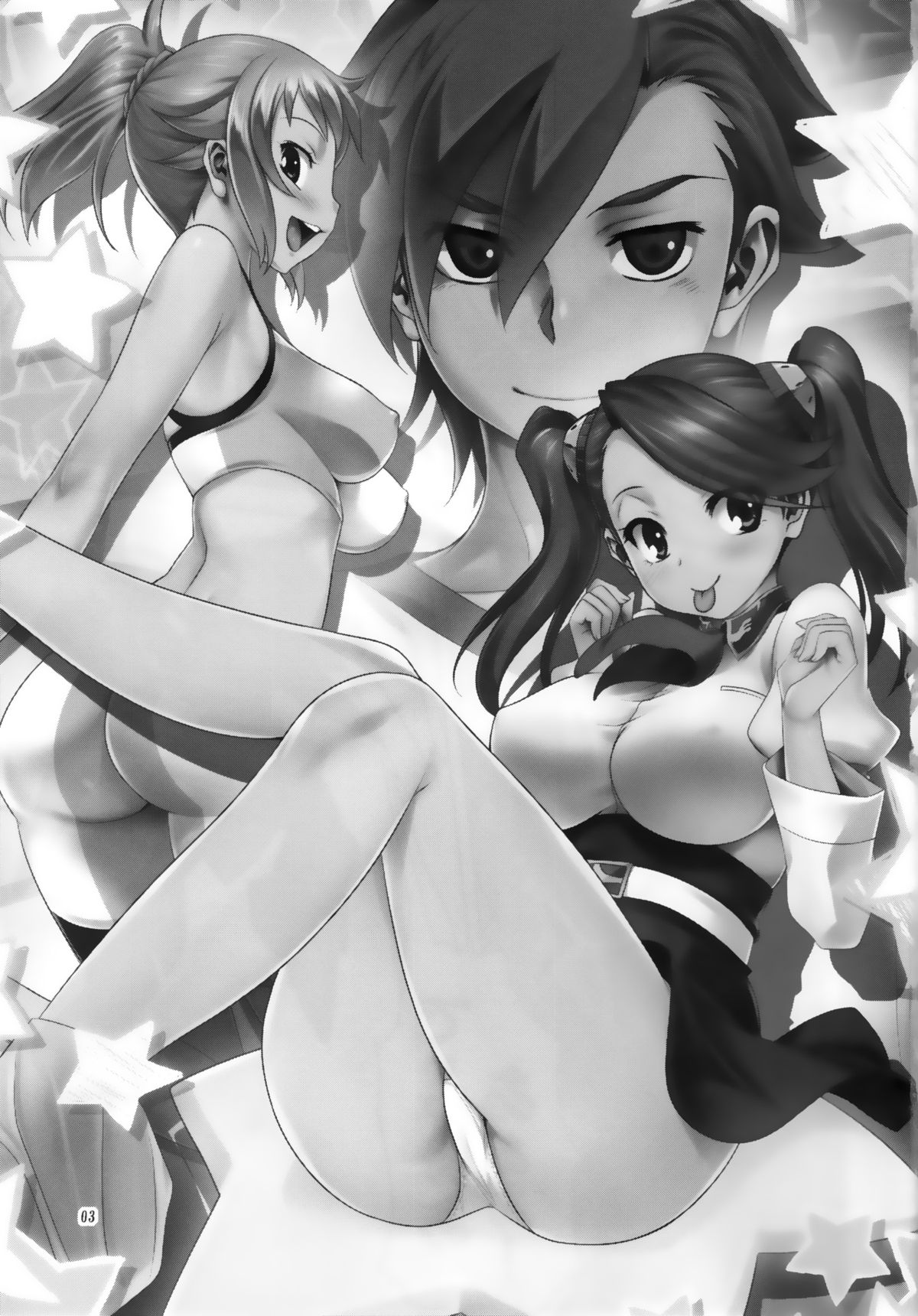(C88) [みたらし倶楽部 (みたらし侯成)] トライふぁいと! (ガンダムビルドファイターズトライ) [中国翻訳]