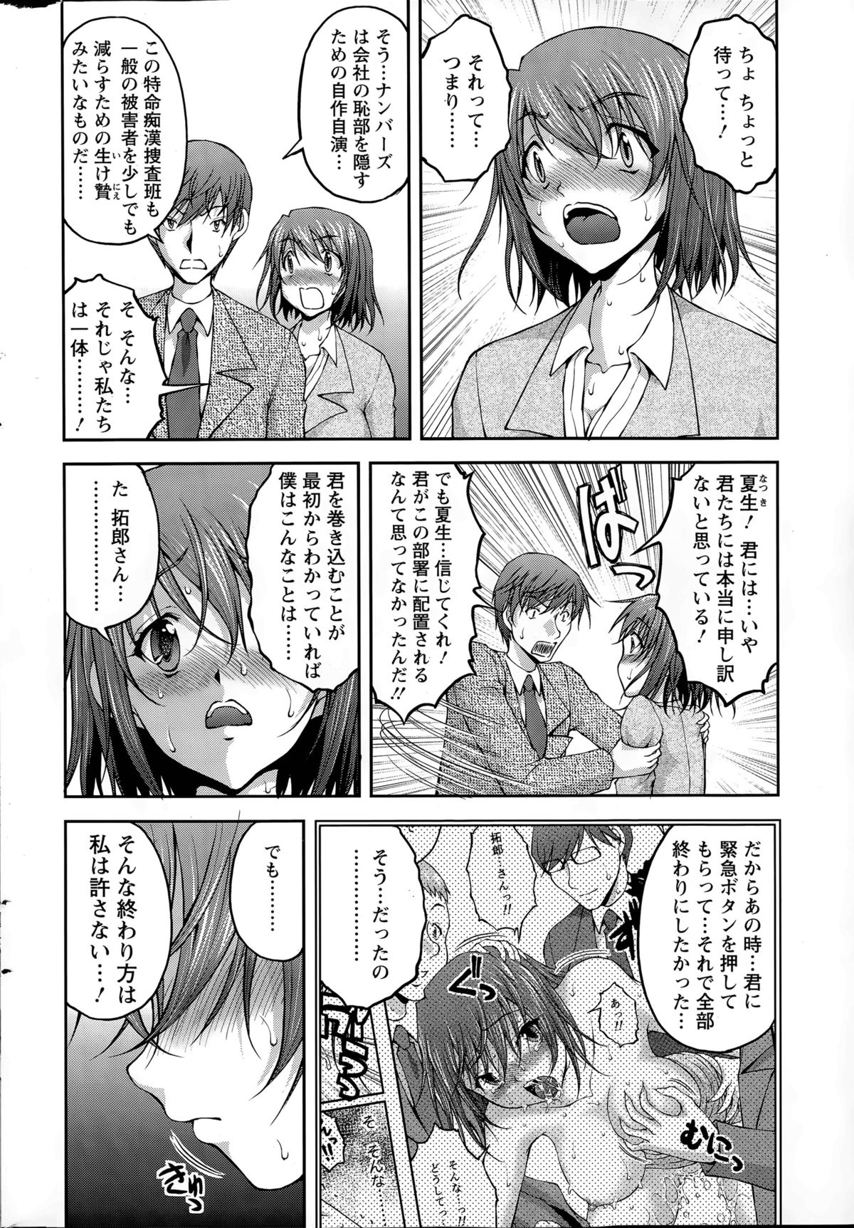 [さかきなおもと] 特命痴漢おとり捜査班 第1-8話