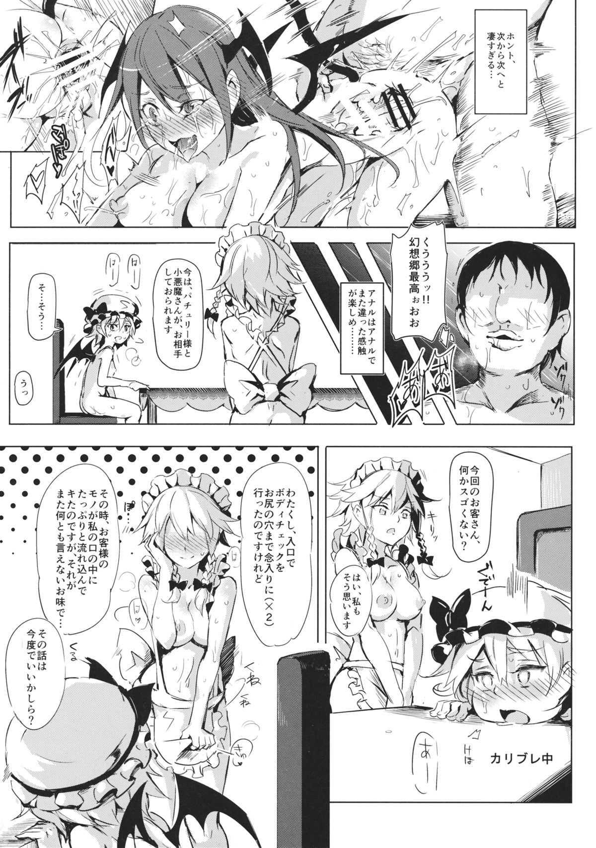 (紅楼夢10) [にゅう工房 (にゅう)] おいでませ!!自由風俗幻想郷2泊3日の旅 紅 (東方Project)