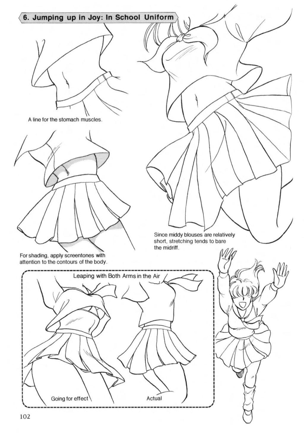 林光-女性のマンガキャラクターを描くためのテクニック