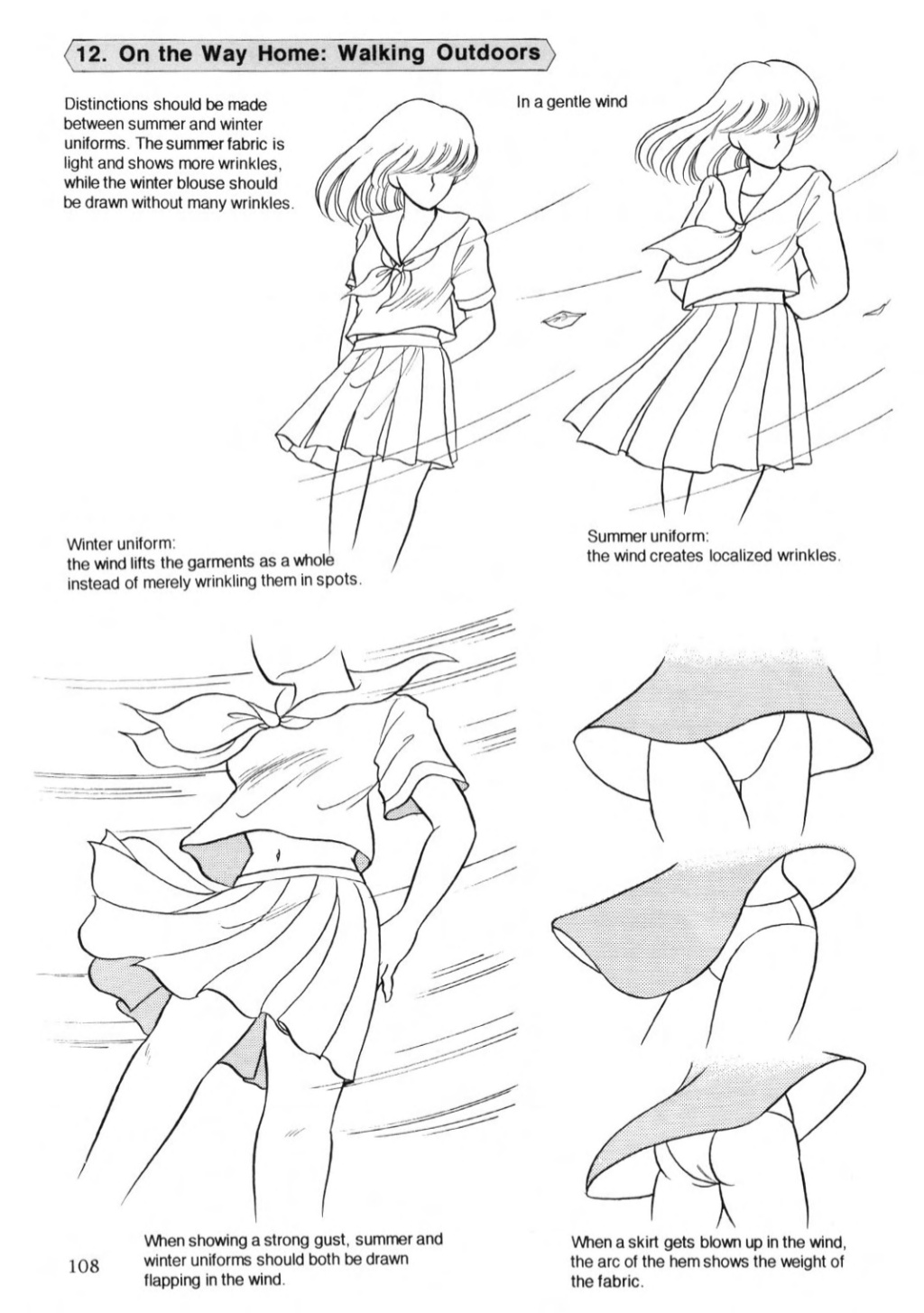 林光-女性のマンガキャラクターを描くためのテクニック