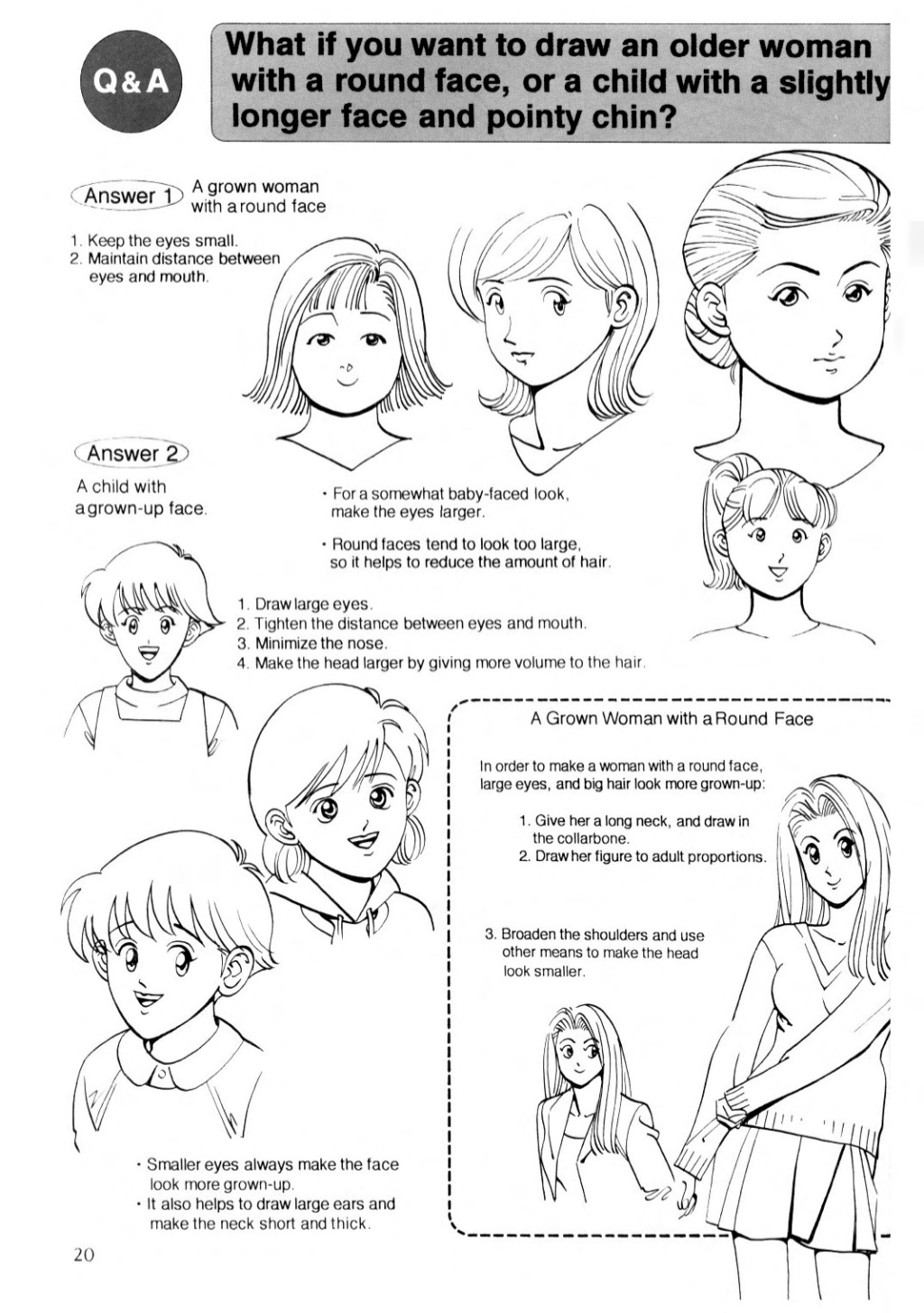 林光-女性のマンガキャラクターを描くためのテクニック