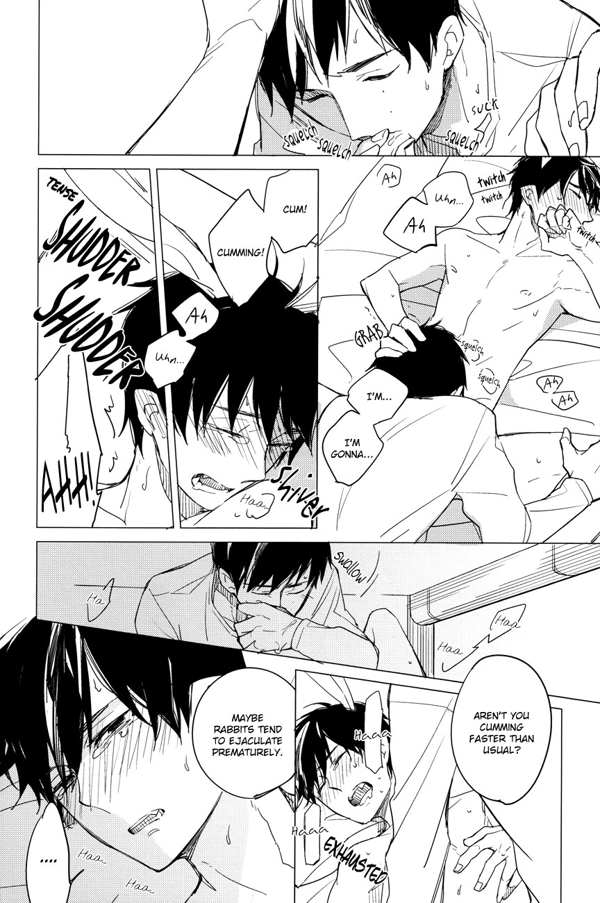(SPARK7) [licca (かしま)] うさぎになったお兄様 (青の祓魔師) [英訳] [無修正]