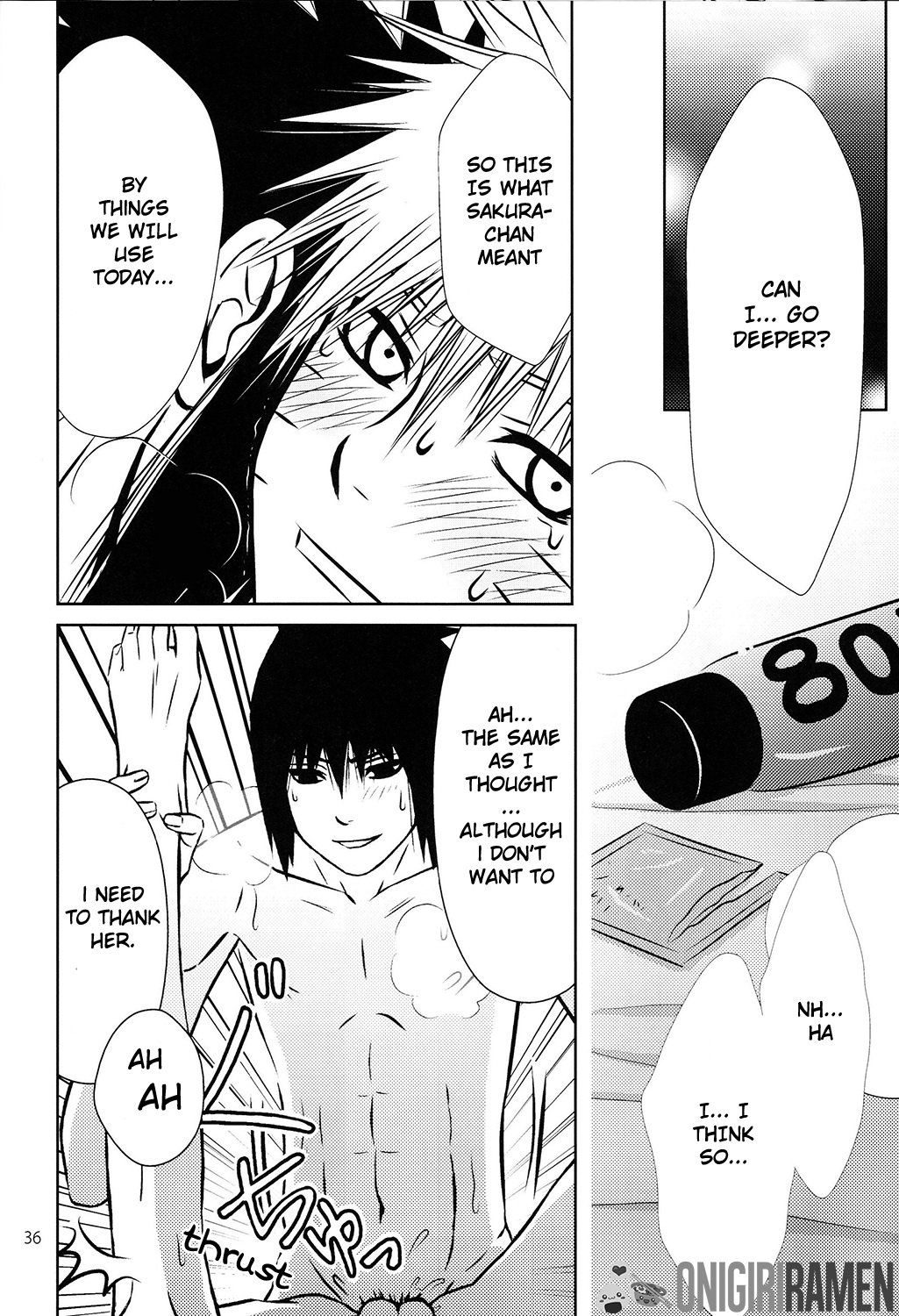 (C80) [@春風シュンプウ (シュンプウ)] SASUKE♥HAPIBA!! (NARUTO -ナルト-) [英訳]