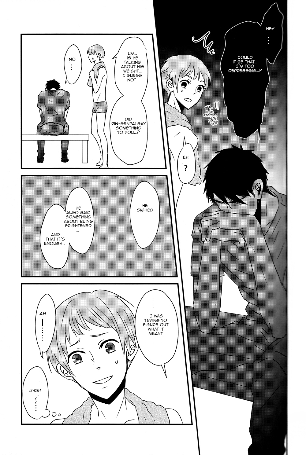 (恋愛ジョーズ3) [Lionni (サアヤ)] なんでもない日じゃない日 (Free!) [英訳]