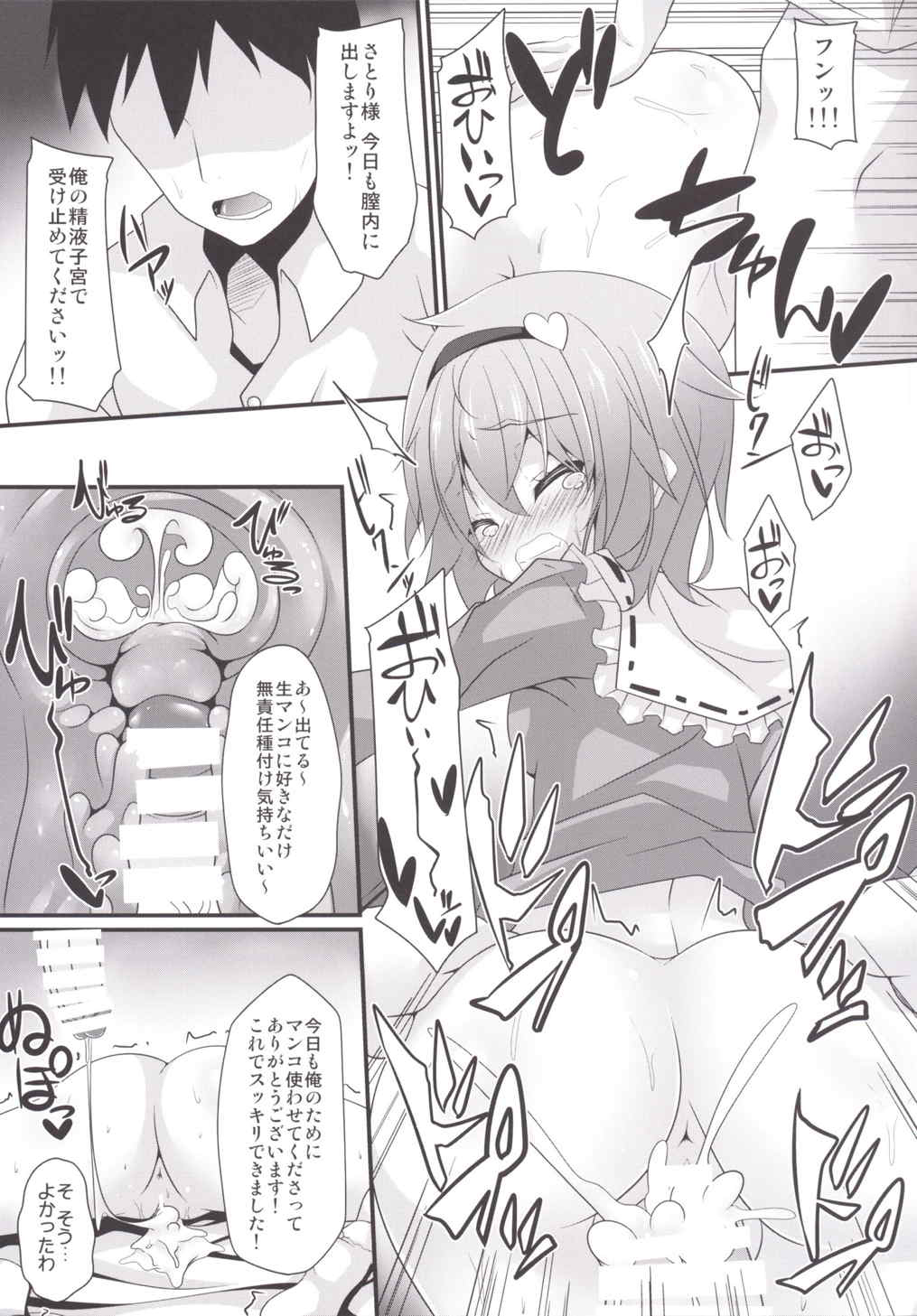 (例大祭12) [Right away (坂井みなと)] さとり式ペットの養い方 (東方Project)