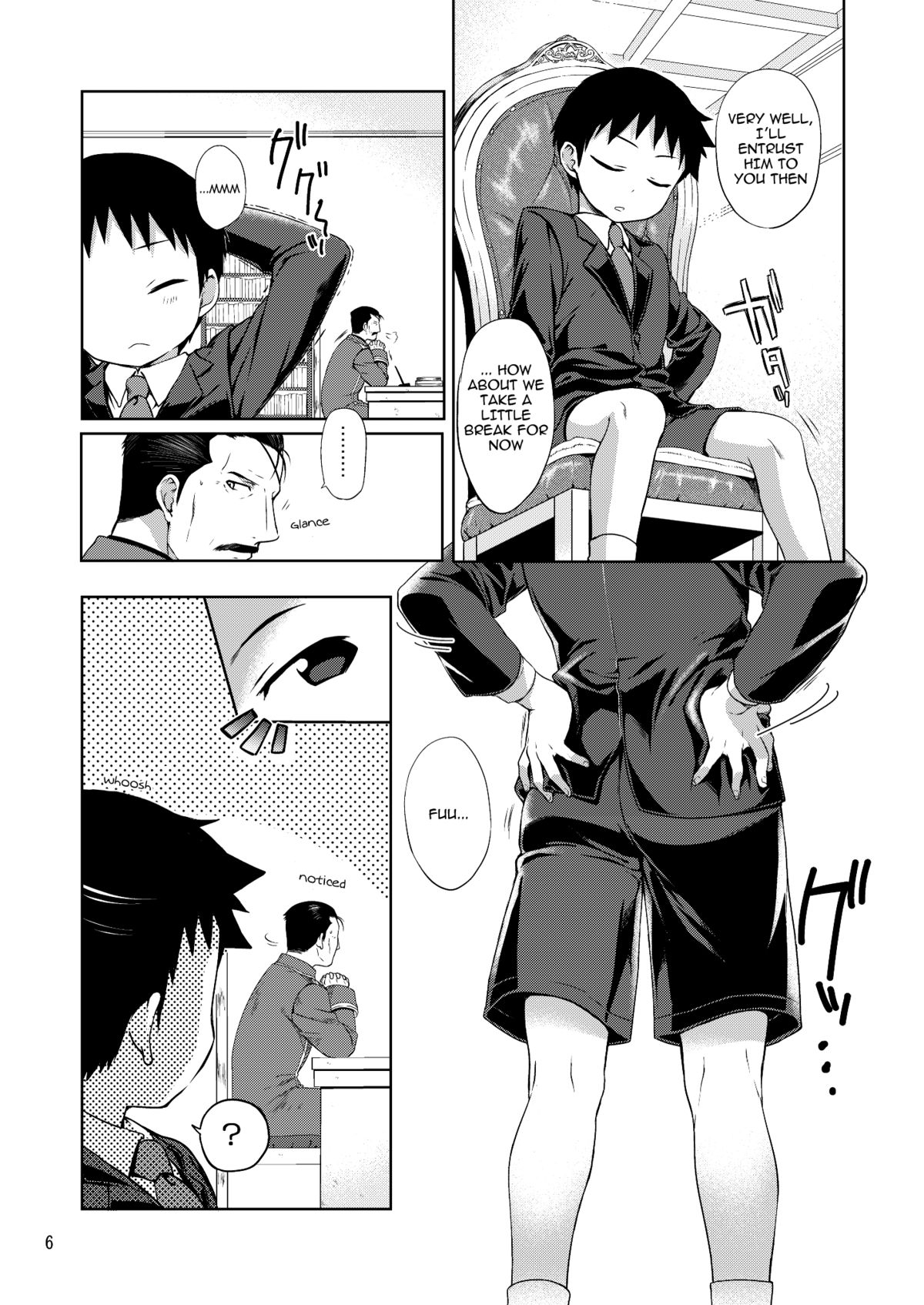(ショタスクラッチSP3) [やぶれかぶれ (アゲモン)] Business lover (鋼の錬金術師) [英訳]