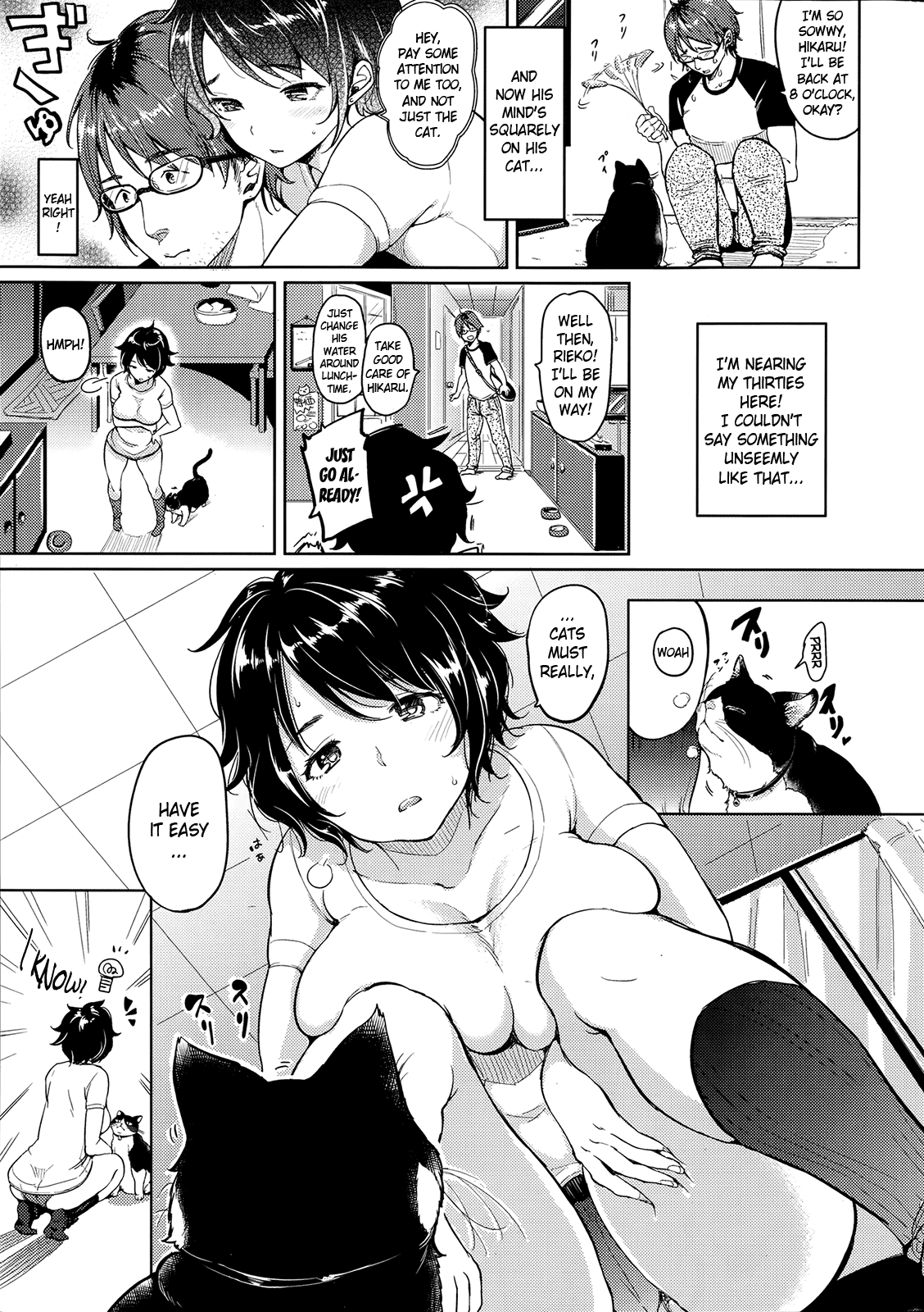 [もじゃりん] 猫っかわいがり (COMIC 快楽天 XTC Vol.4) [英訳]
