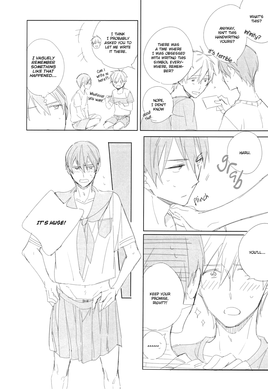 (SUPER23) [licca (かしま)] Don't undress my sailor (Free!) [英訳]