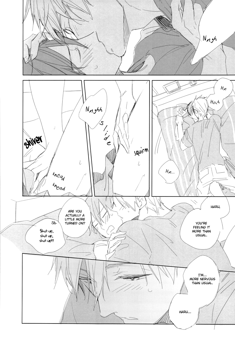 (SUPER23) [licca (かしま)] Don't undress my sailor (Free!) [英訳]