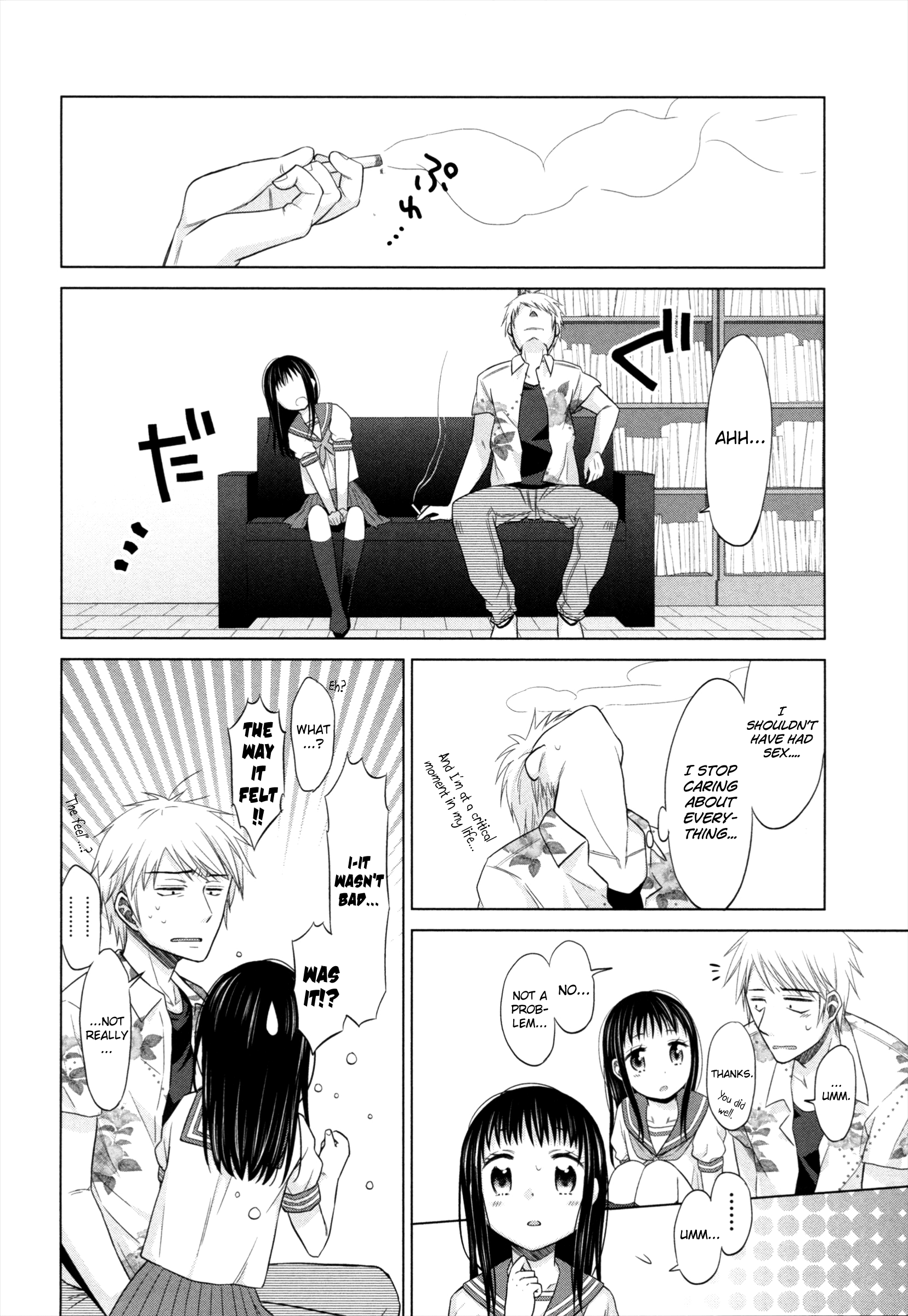 [ドバト] 少女とギャングと青い夜 第1-3話 [英訳]