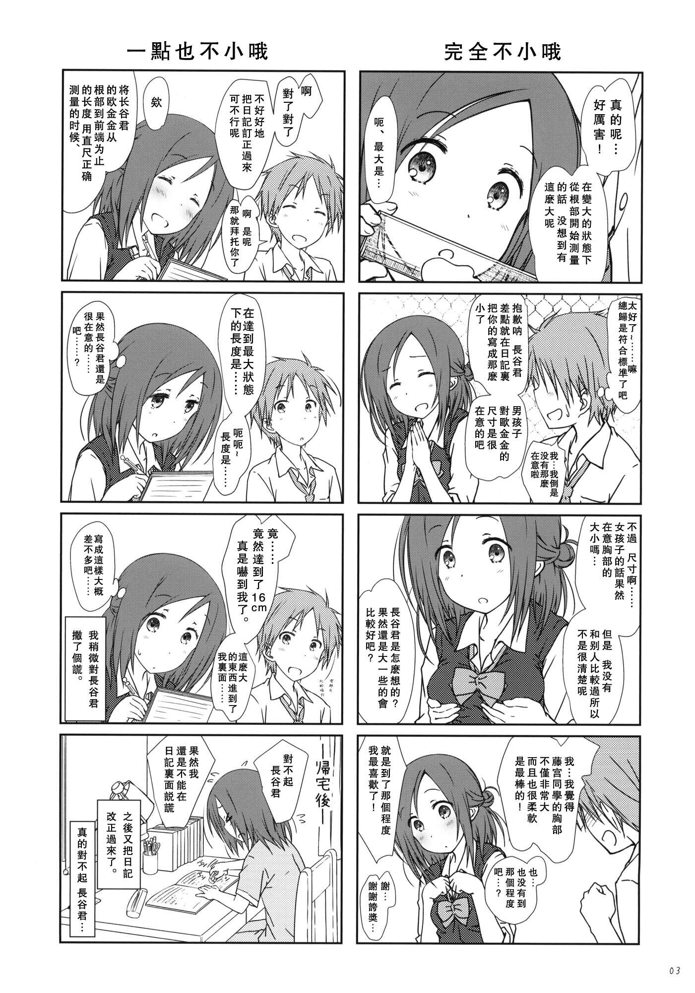(C87) [超平板小娘電視台 (ほっけうるふ)] 「友達とのセックスの続き。」 (一週間フレンズ。) [中国翻訳]