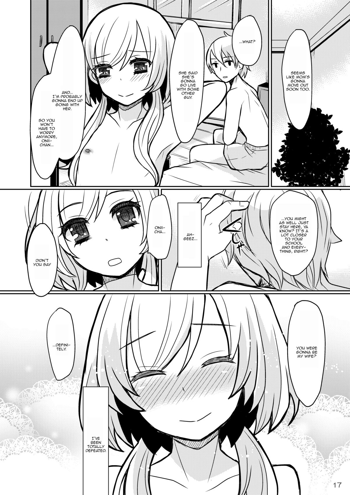 [P-ME (坂井リンゴ)] お兄ちゃんのおよめさん [英訳] [DL版]