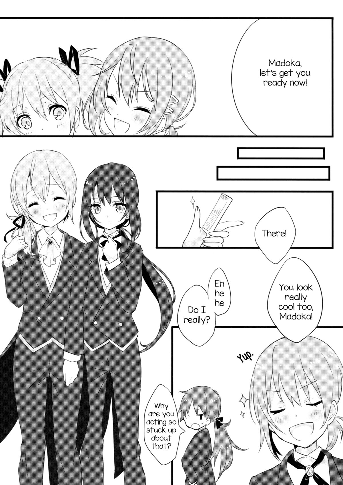 (もう何も恐くない16) [ぐったりテディベア (ゆつもえ)] 美樹くんはおんなのこ (魔法少女まどか☆マギカ) [英訳]