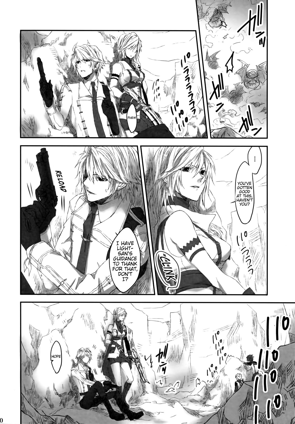 [CassiS (りおこ)] Because of You (ファイナルファンタジー XIII-2) [英訳]