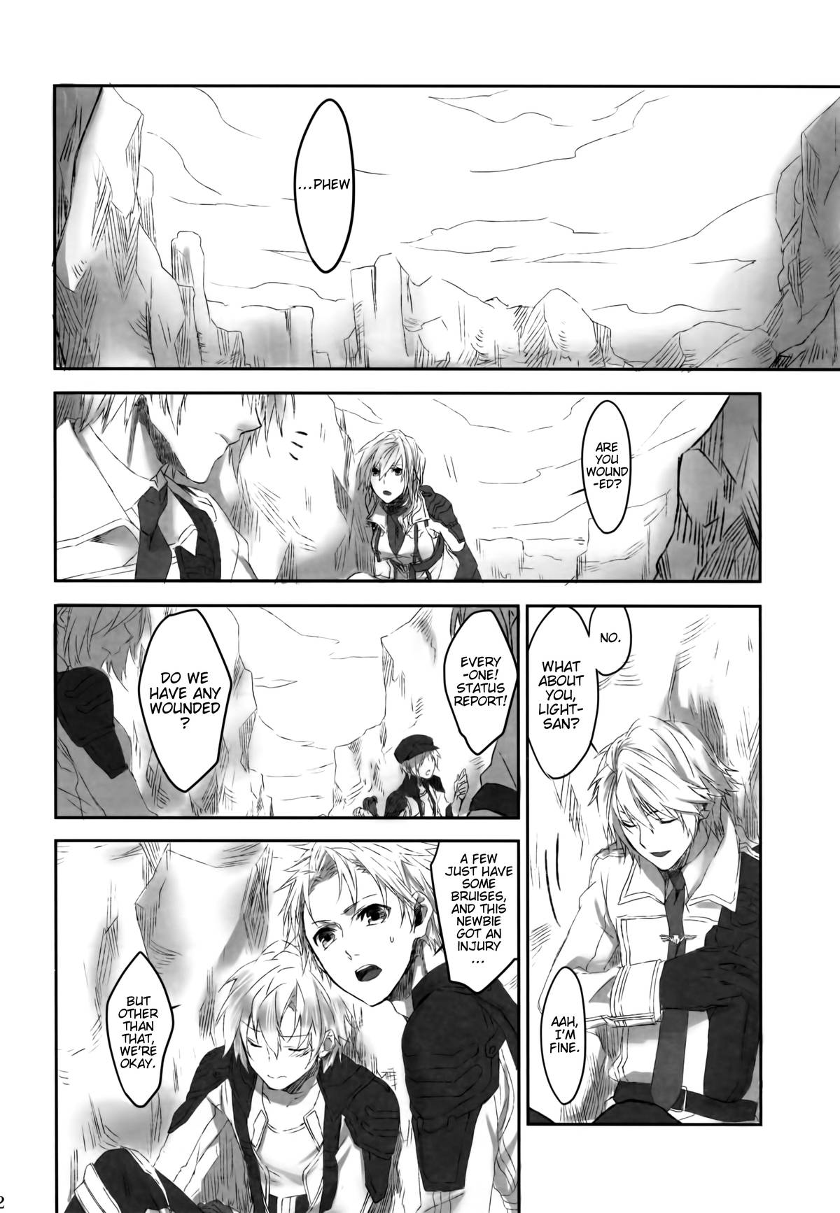[CassiS (りおこ)] Because of You (ファイナルファンタジー XIII-2) [英訳]