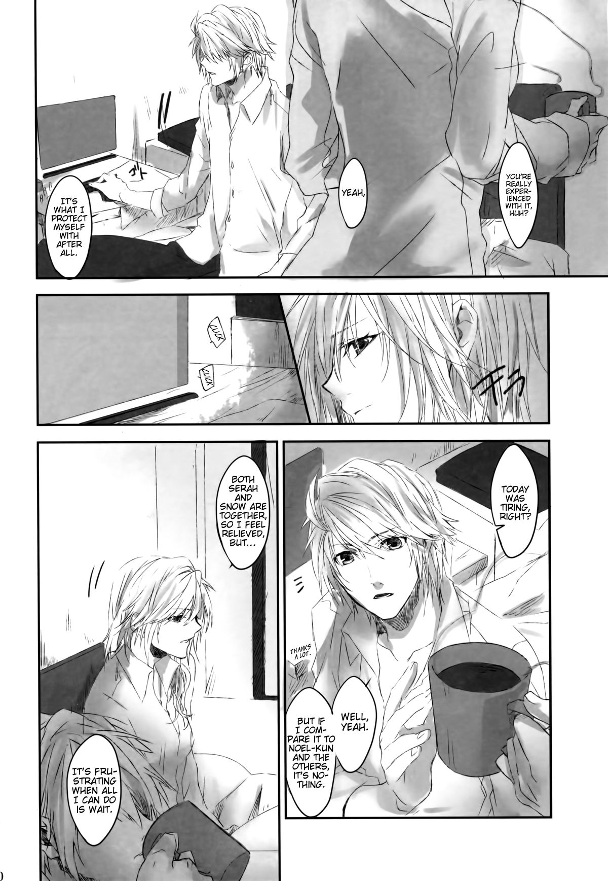 [CassiS (りおこ)] Because of You (ファイナルファンタジー XIII-2) [英訳]
