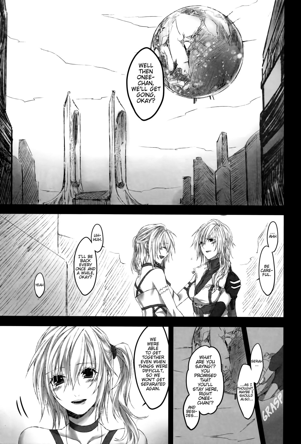 [CassiS (りおこ)] Because of You (ファイナルファンタジー XIII-2) [英訳]