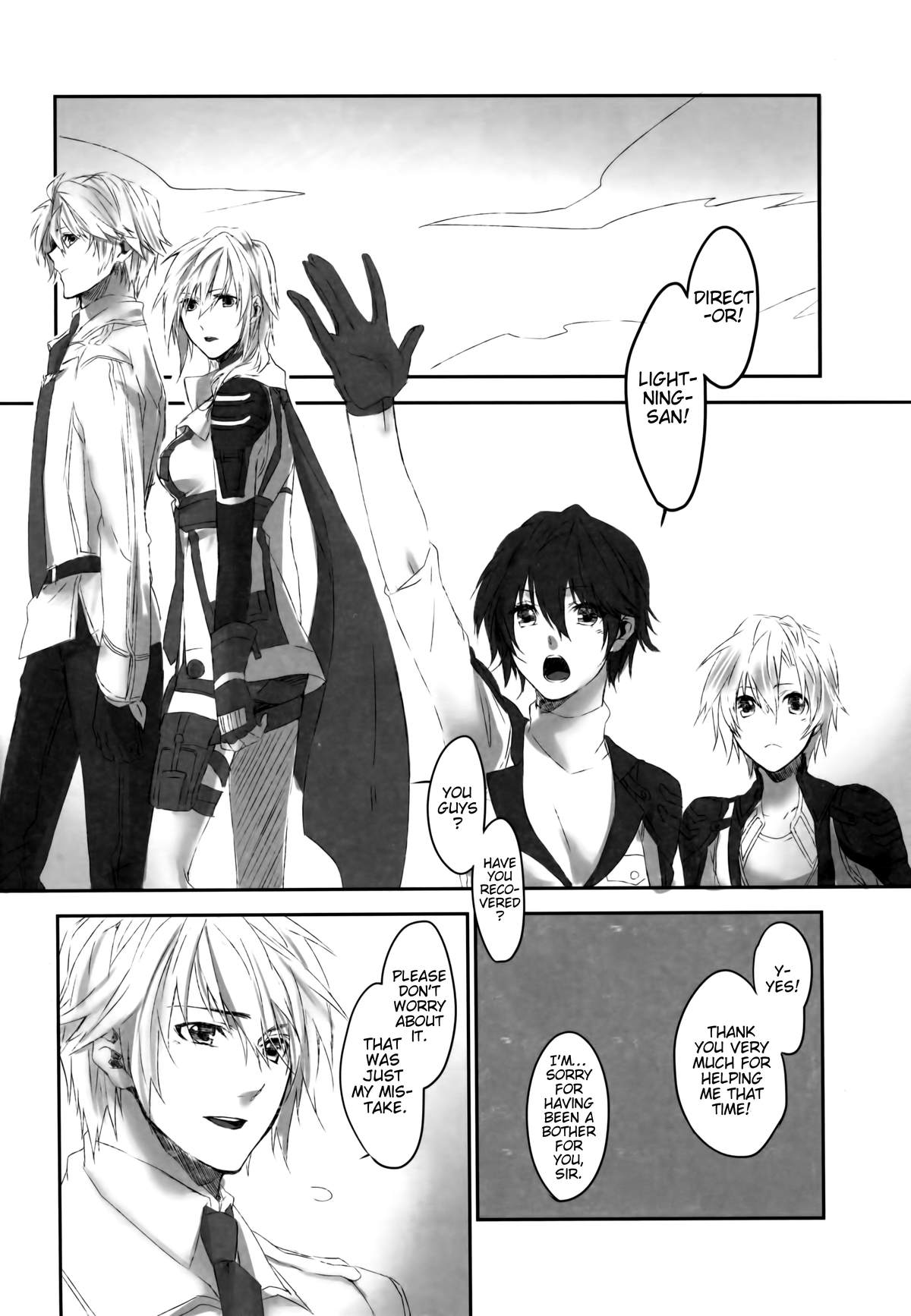 [CassiS (りおこ)] Because of You (ファイナルファンタジー XIII-2) [英訳]