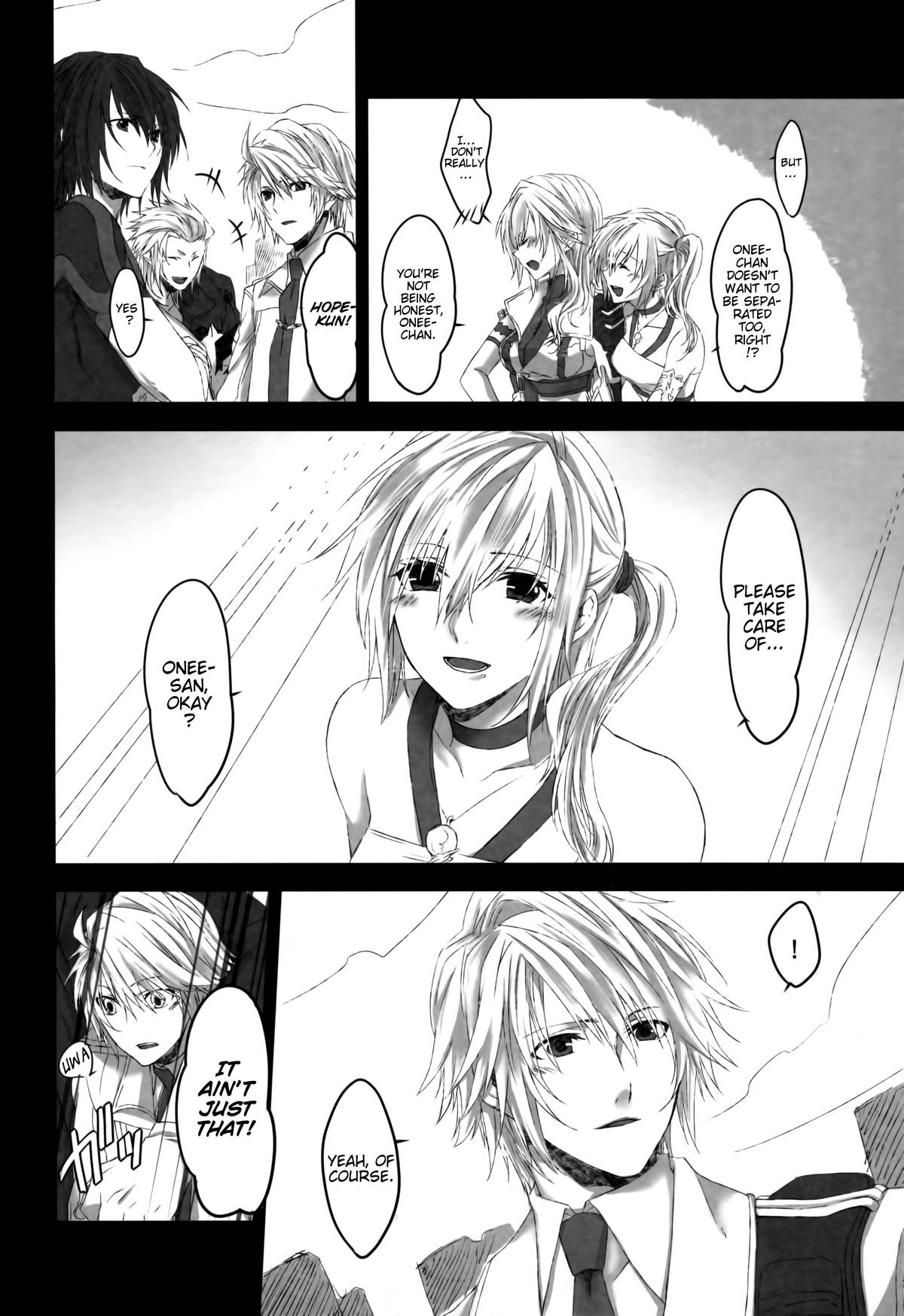 [CassiS (りおこ)] Because of You (ファイナルファンタジー XIII-2) [英訳]