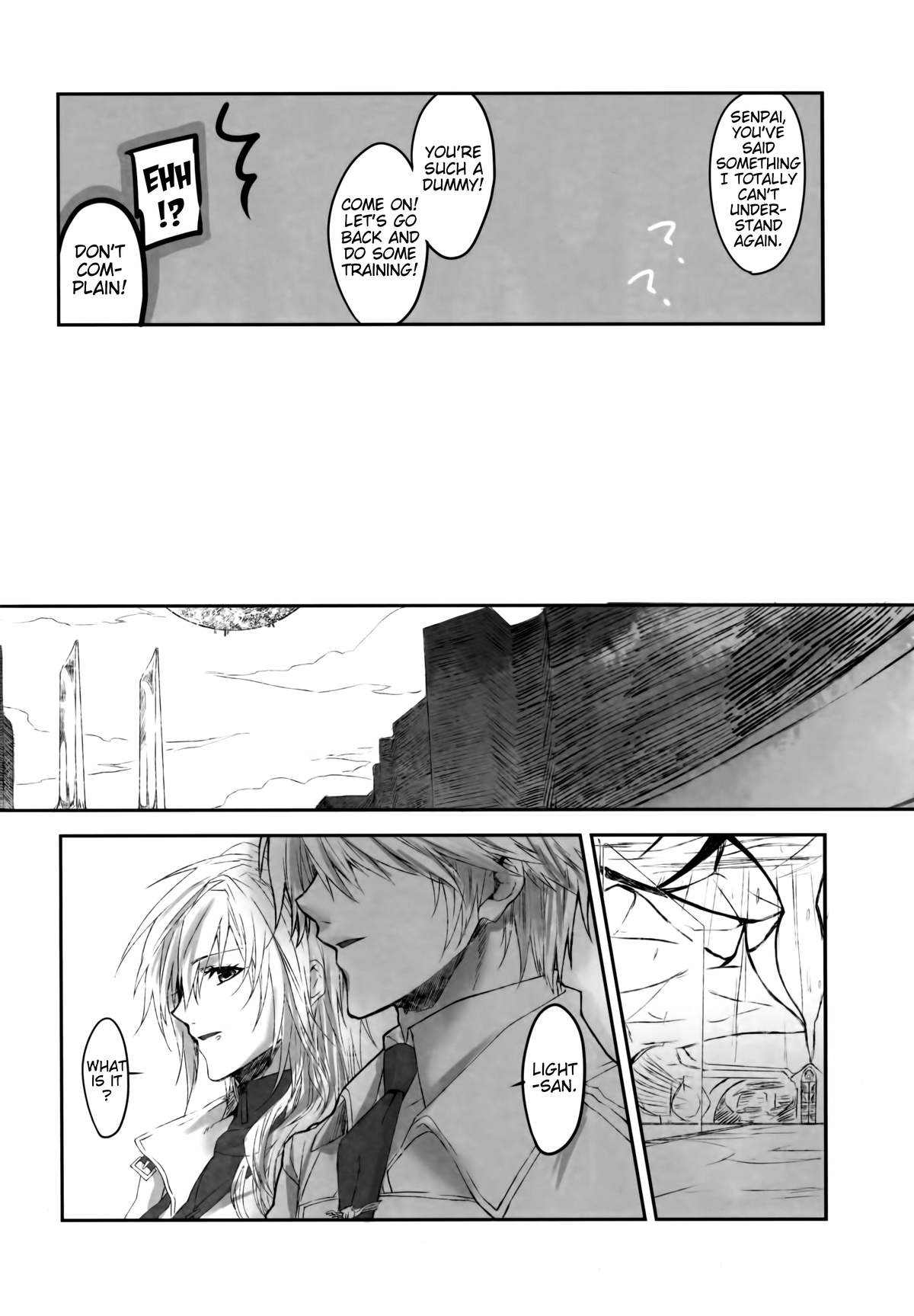 [CassiS (りおこ)] Because of You (ファイナルファンタジー XIII-2) [英訳]