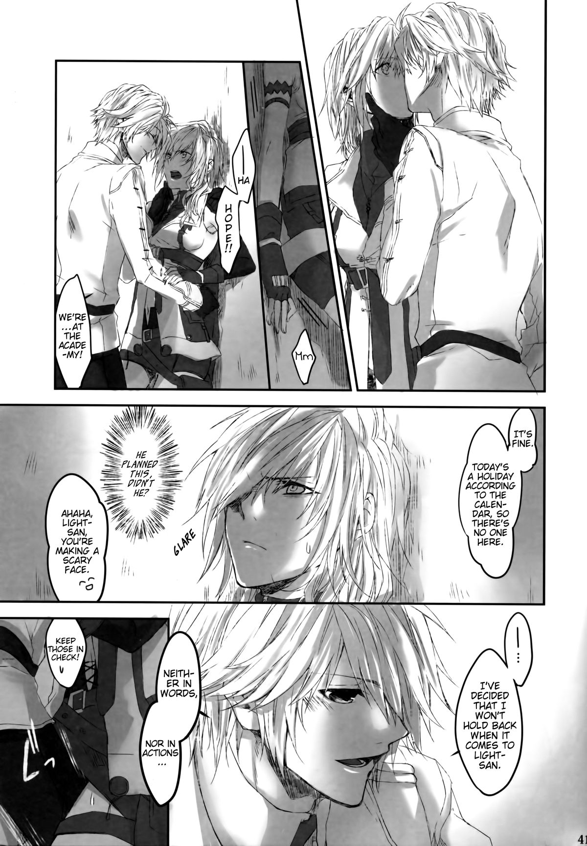 [CassiS (りおこ)] Because of You (ファイナルファンタジー XIII-2) [英訳]