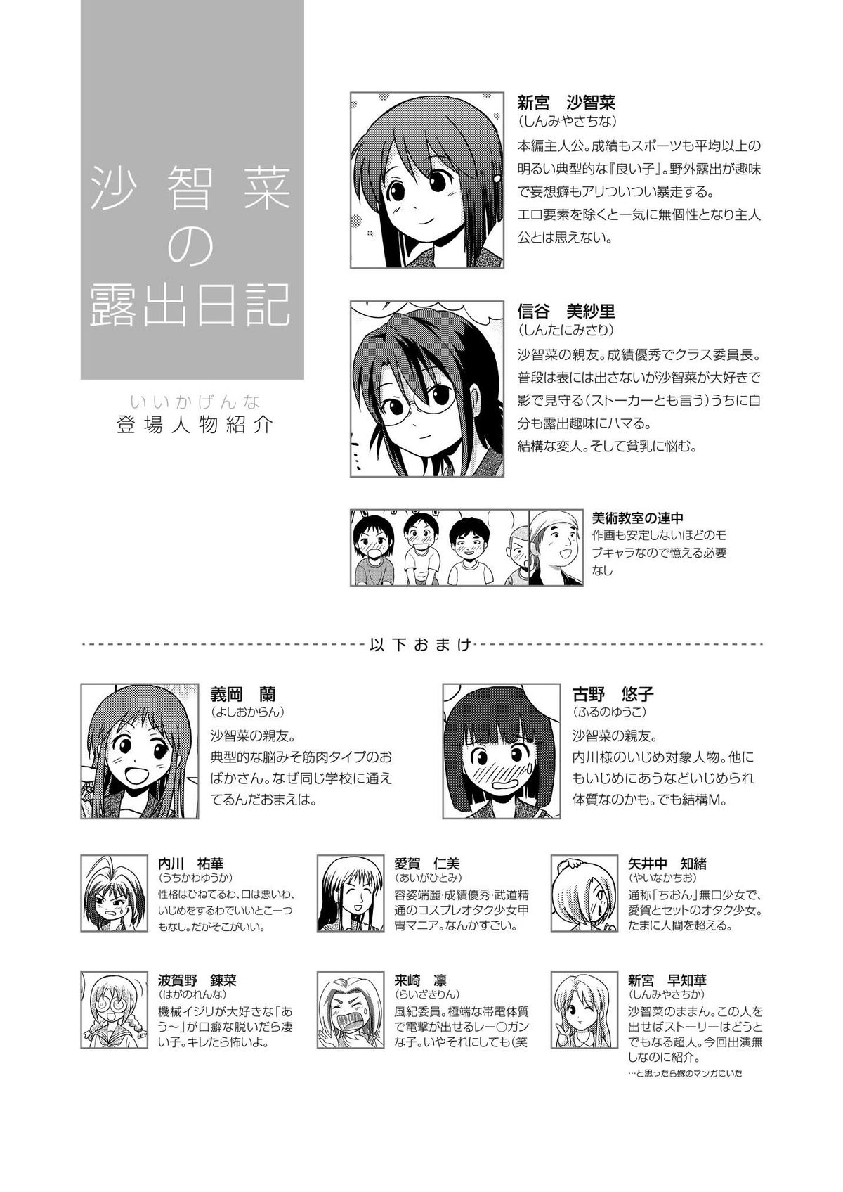 [ちみはうす (たかぴ)] 沙智菜の露出日記 [DL版]