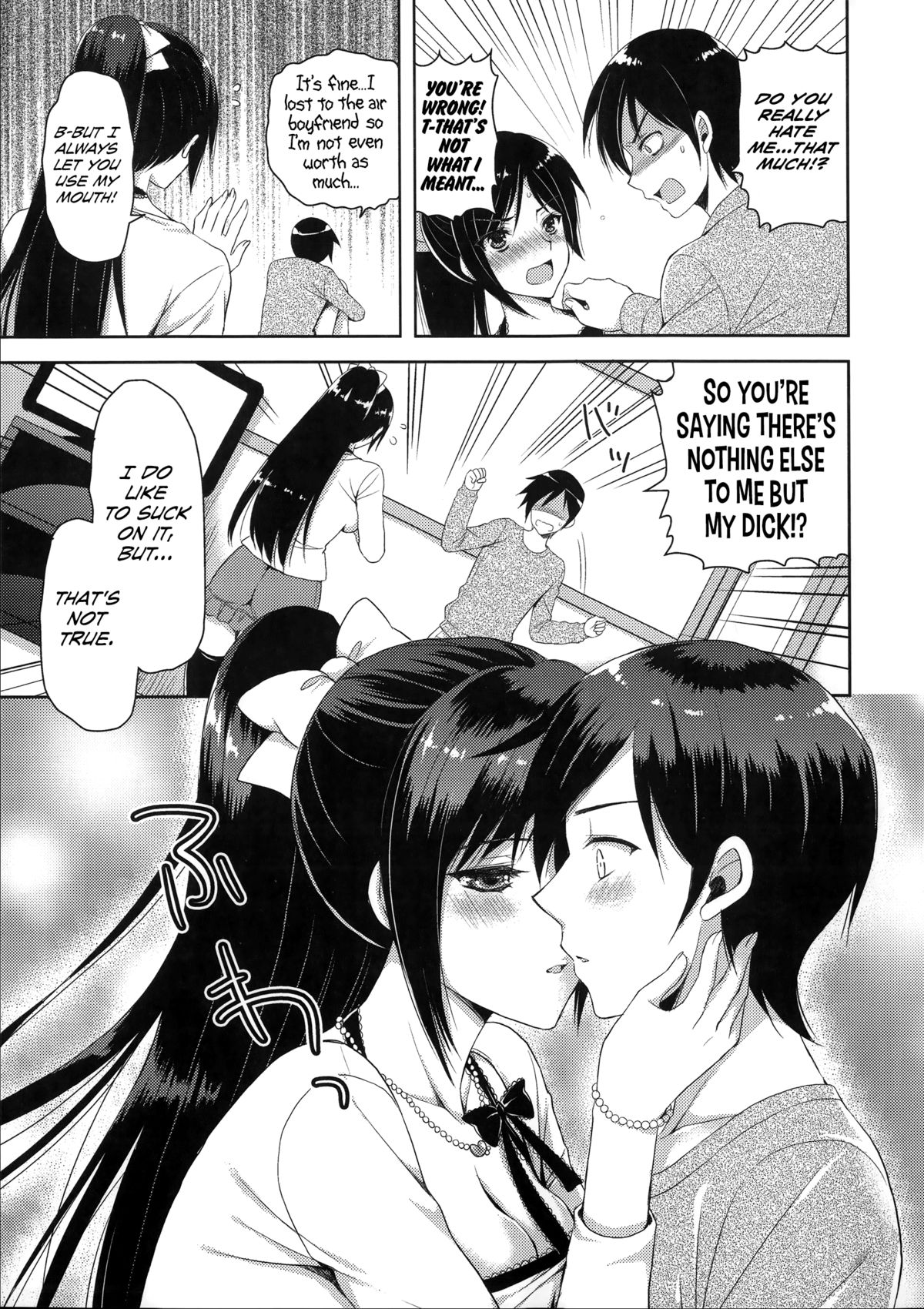 [あやかわりく] 素直になってヨ！ (あねいも♥ラブH) [英訳]