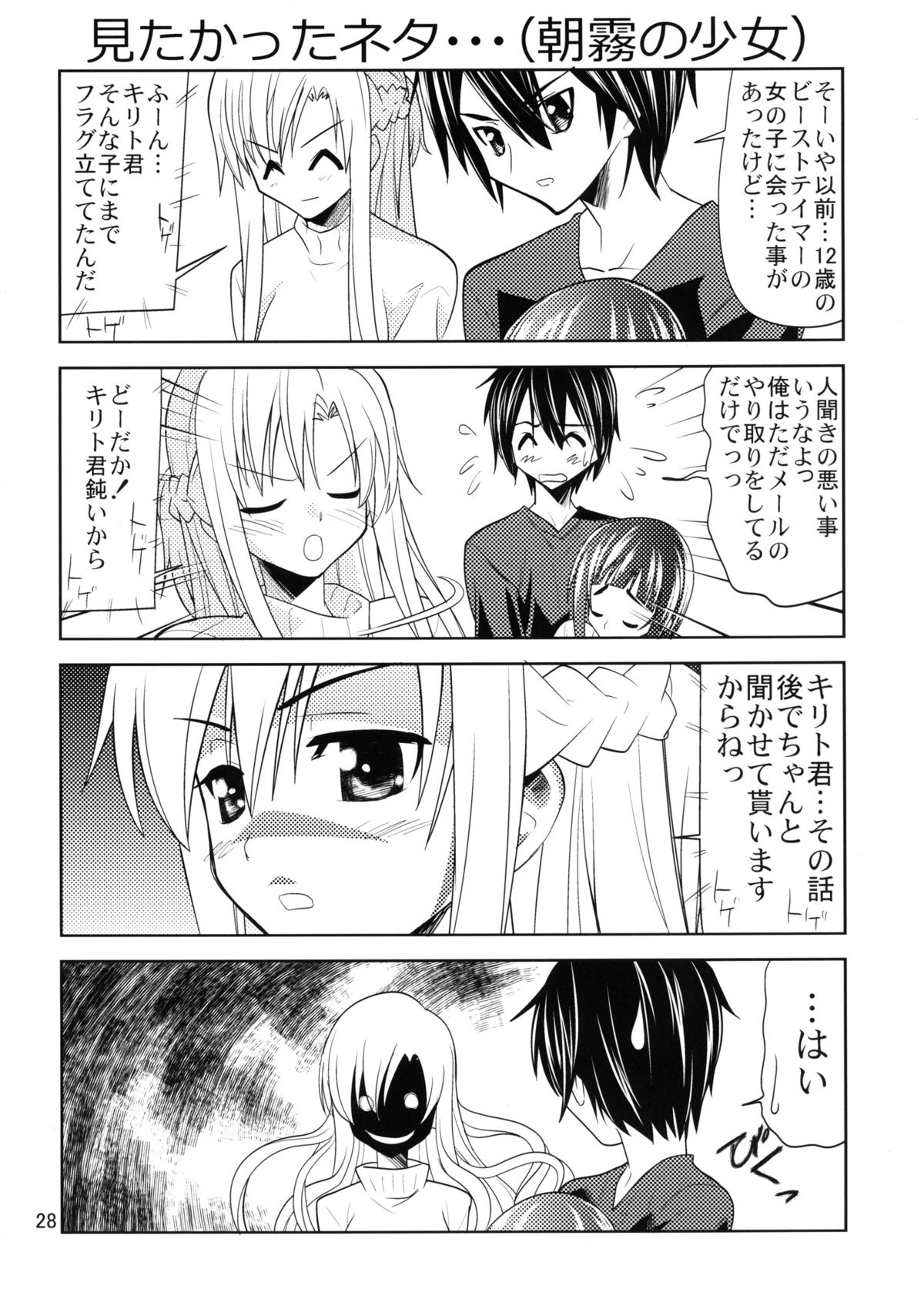 (C83) [森見屋 (森見明日)] 囚われのココロ (ソードアート・オンライン)