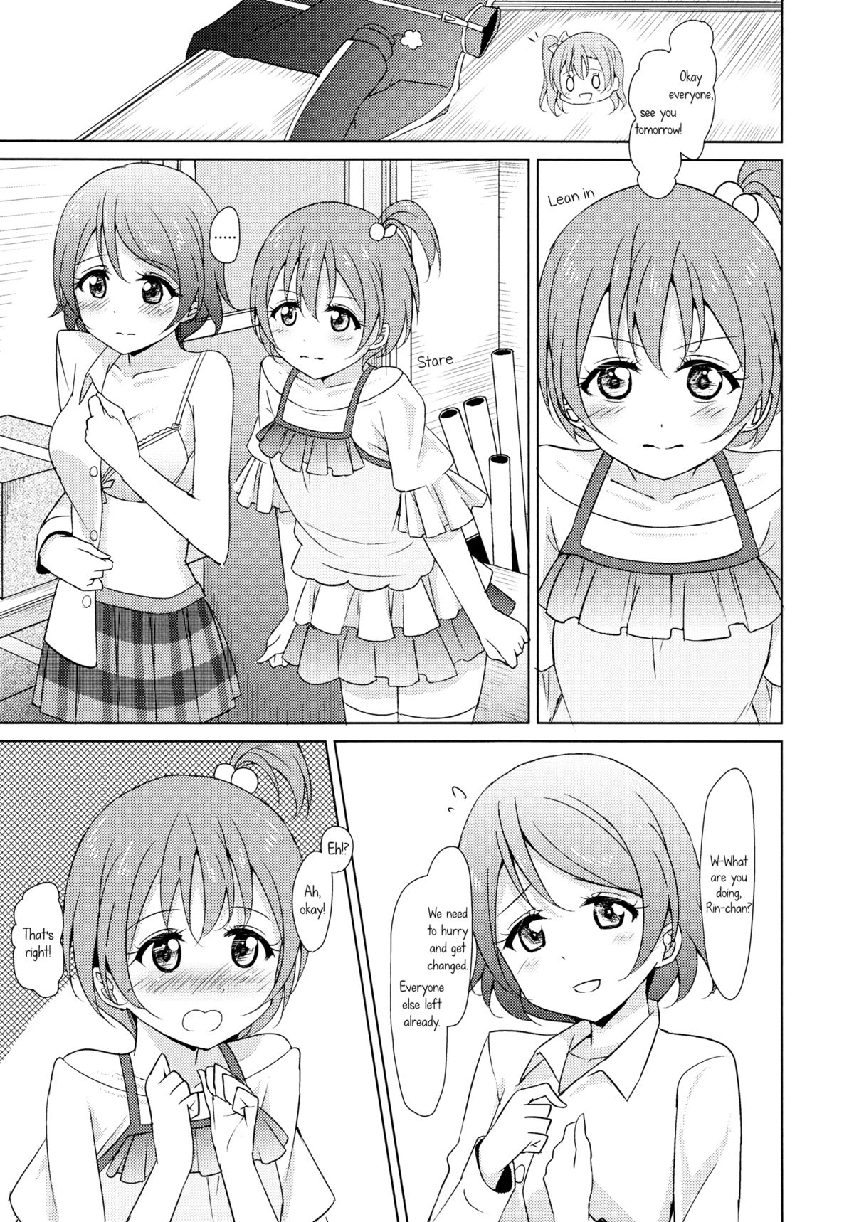 (C86) [かろやかステップ (ふぺ)] Rin-Pana Sensation! (ラブライブ!) [英訳]