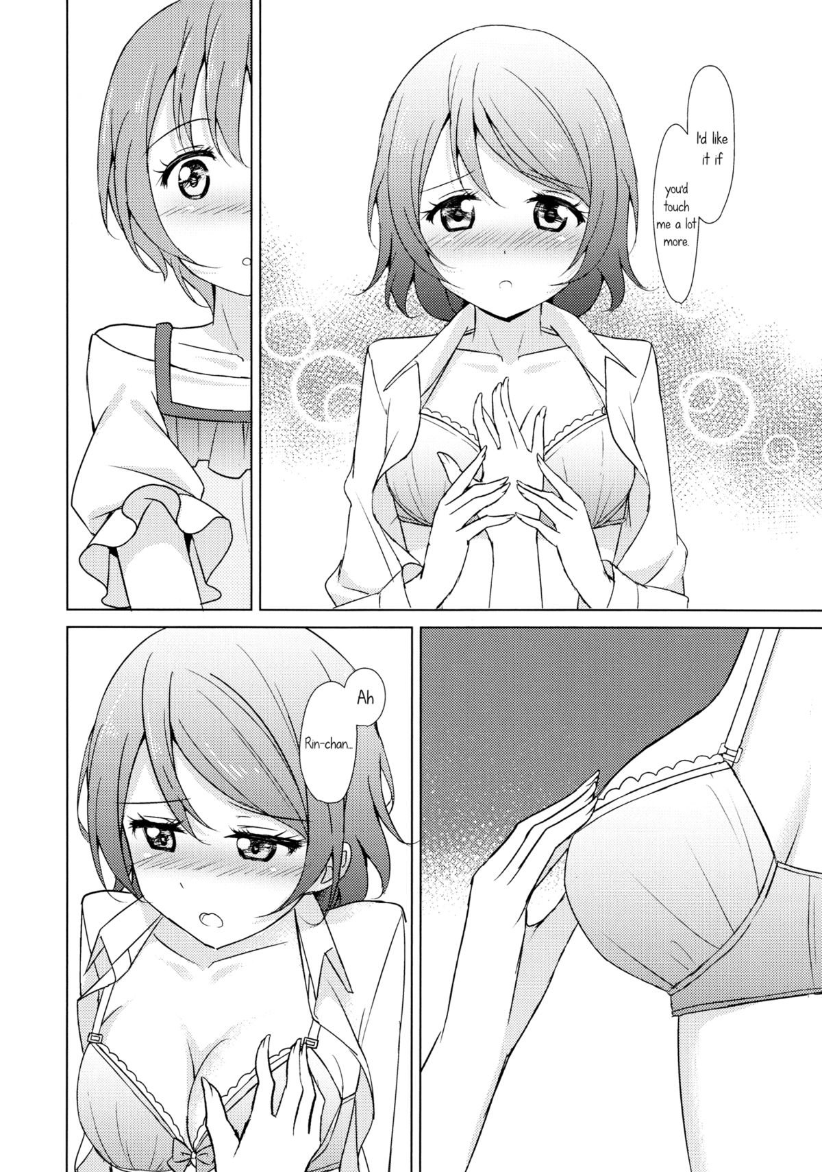 (C86) [かろやかステップ (ふぺ)] Rin-Pana Sensation! (ラブライブ!) [英訳]