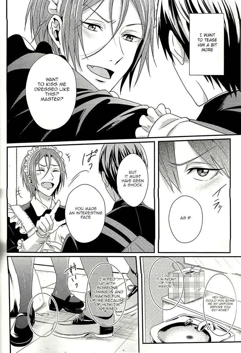 (HARUCC19) [zatta (トモセ)] Maid-Rin (Free!) [英訳]