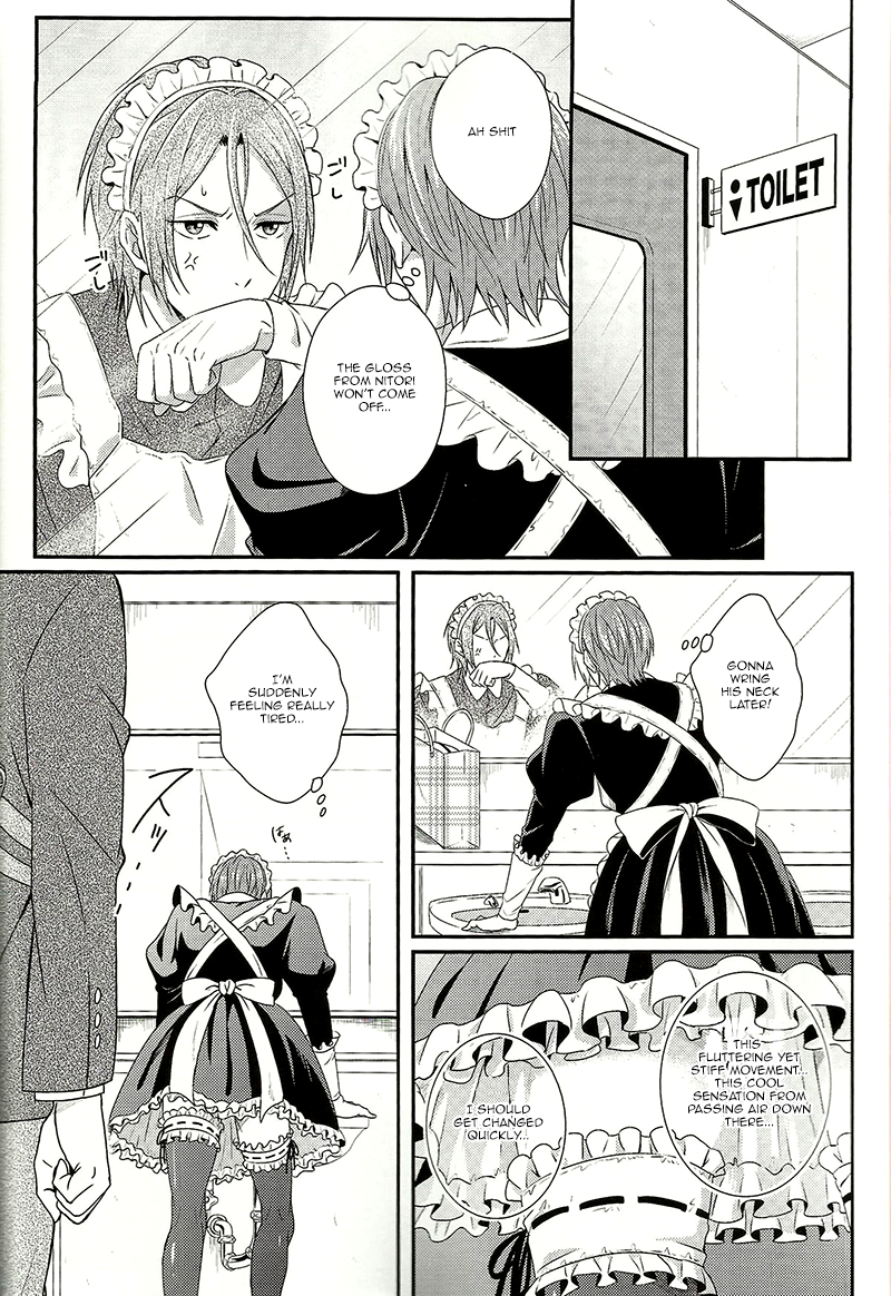 (HARUCC19) [zatta (トモセ)] Maid-Rin (Free!) [英訳]