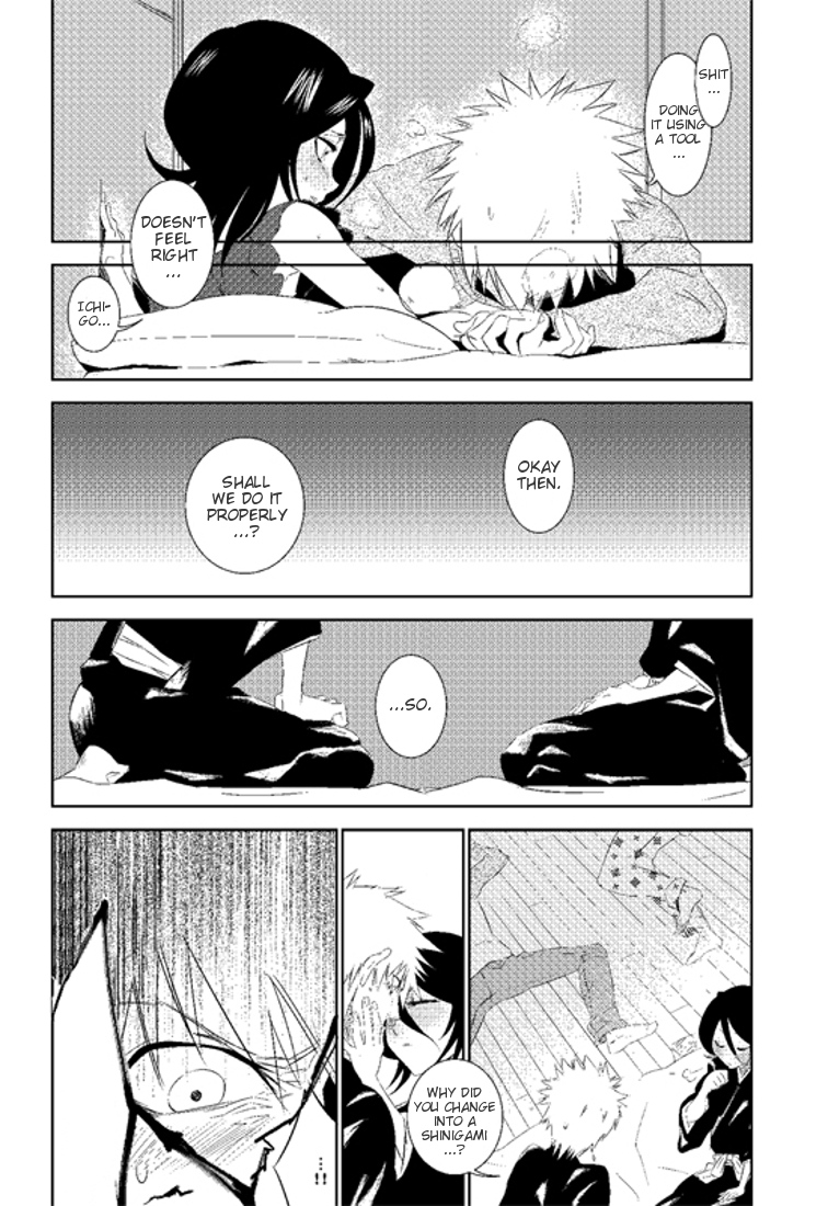 (COMIC1☆3) [バカトハサミ (塚井ヨウ)] NO/BODY (ブリーチ) [英訳]