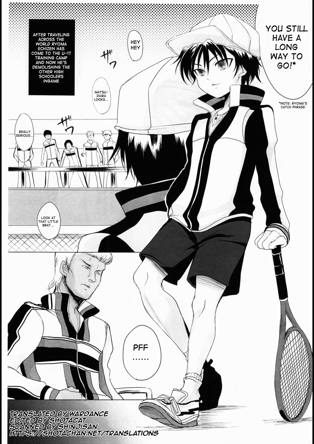 (ショタスクラッチ19) [GJ-X (yk)] アンタみたいな高校生と、 (テニスの王子様) [英訳]