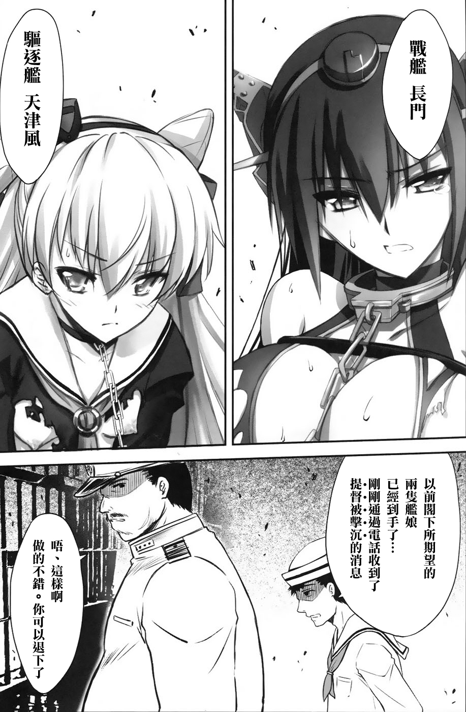 (C86) [BLUE GARNET (芹沢克己)] 監獄戦姦 (艦隊これくしょん -艦これ-) [中国翻訳]