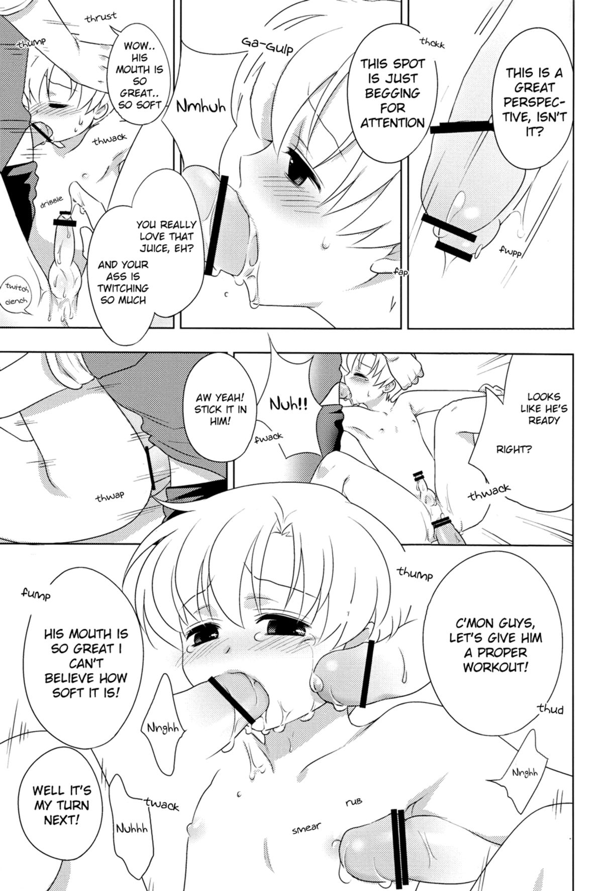 (C75) [あいまいめまい (岡林べる)] 恋する僕らはせつなくてあいつを想うとすぐ××× (クラナド) [英訳]
