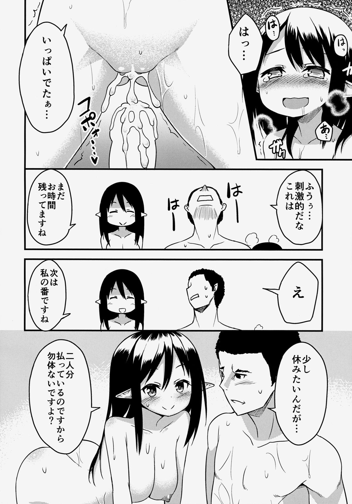 (C85) [忘らるる手紙 (びんせん)] エルフ姉妹の挑戦