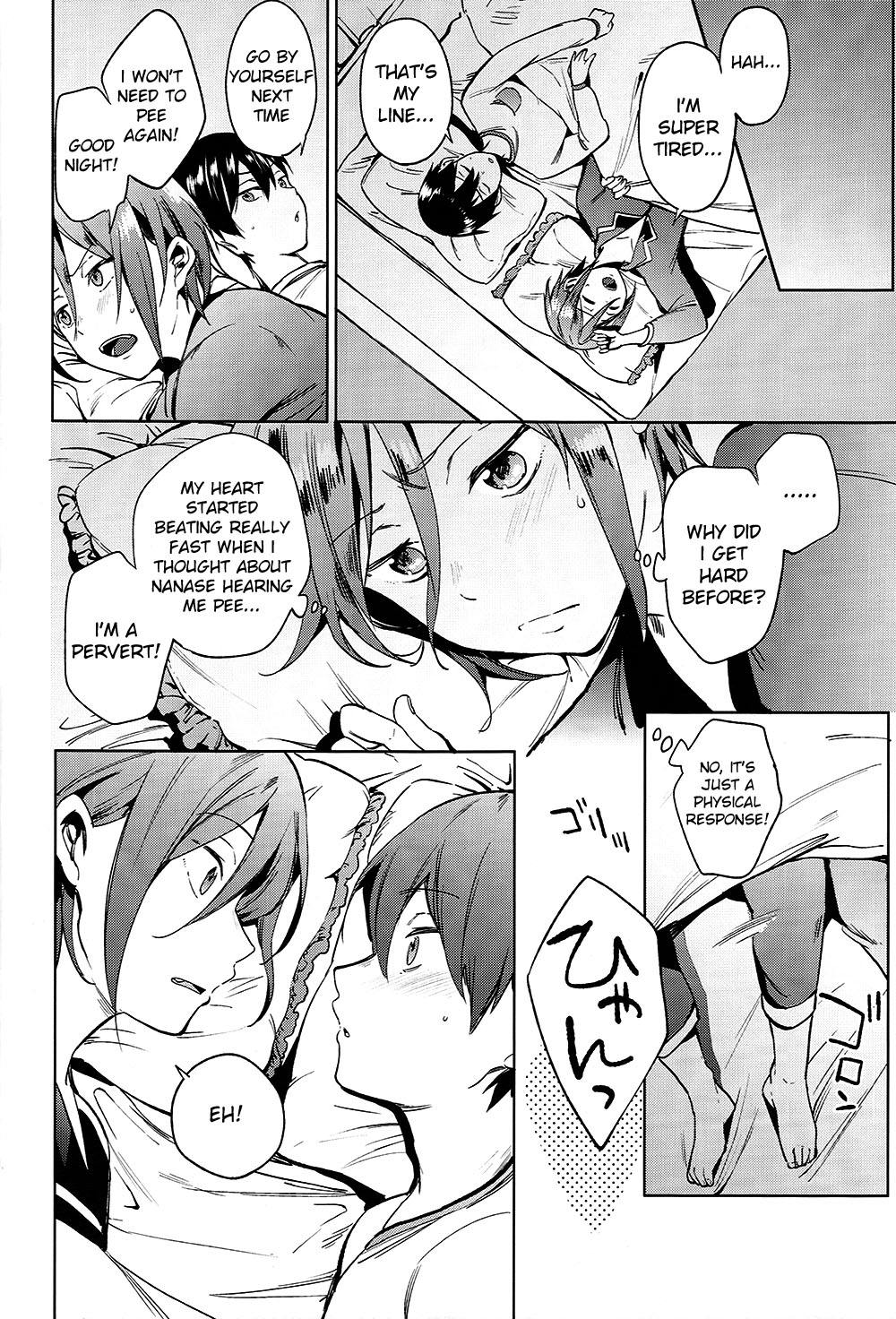 (恋愛ジョーズ2) [あめりかん☆ろっく (コタロー)] しーしー凛ちゃん (Free!) [英訳]