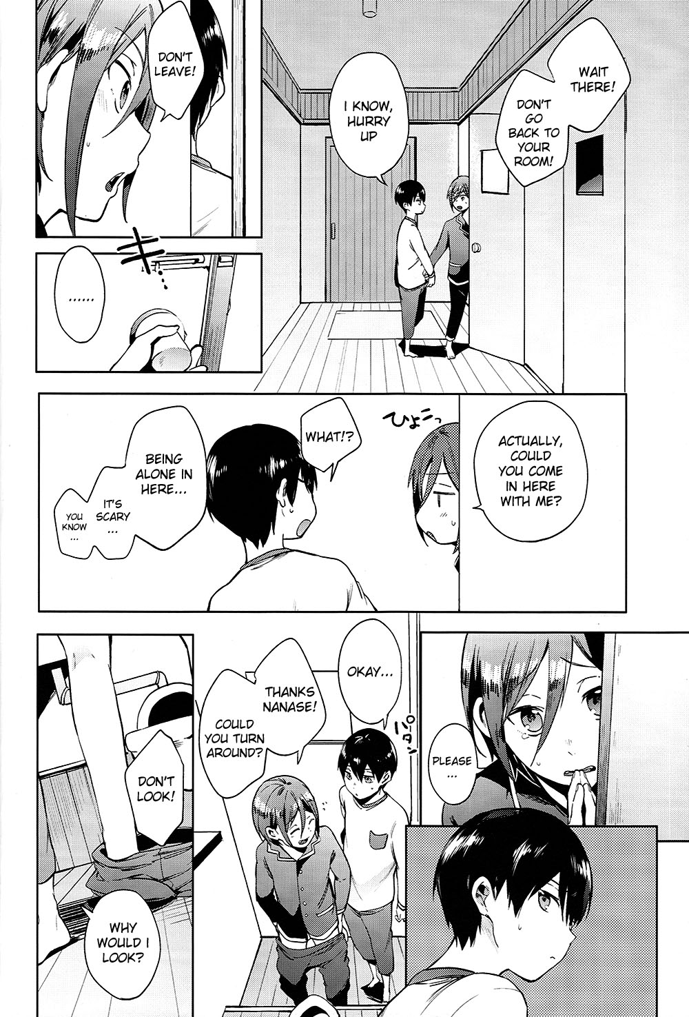 (恋愛ジョーズ2) [あめりかん☆ろっく (コタロー)] しーしー凛ちゃん (Free!) [英訳]