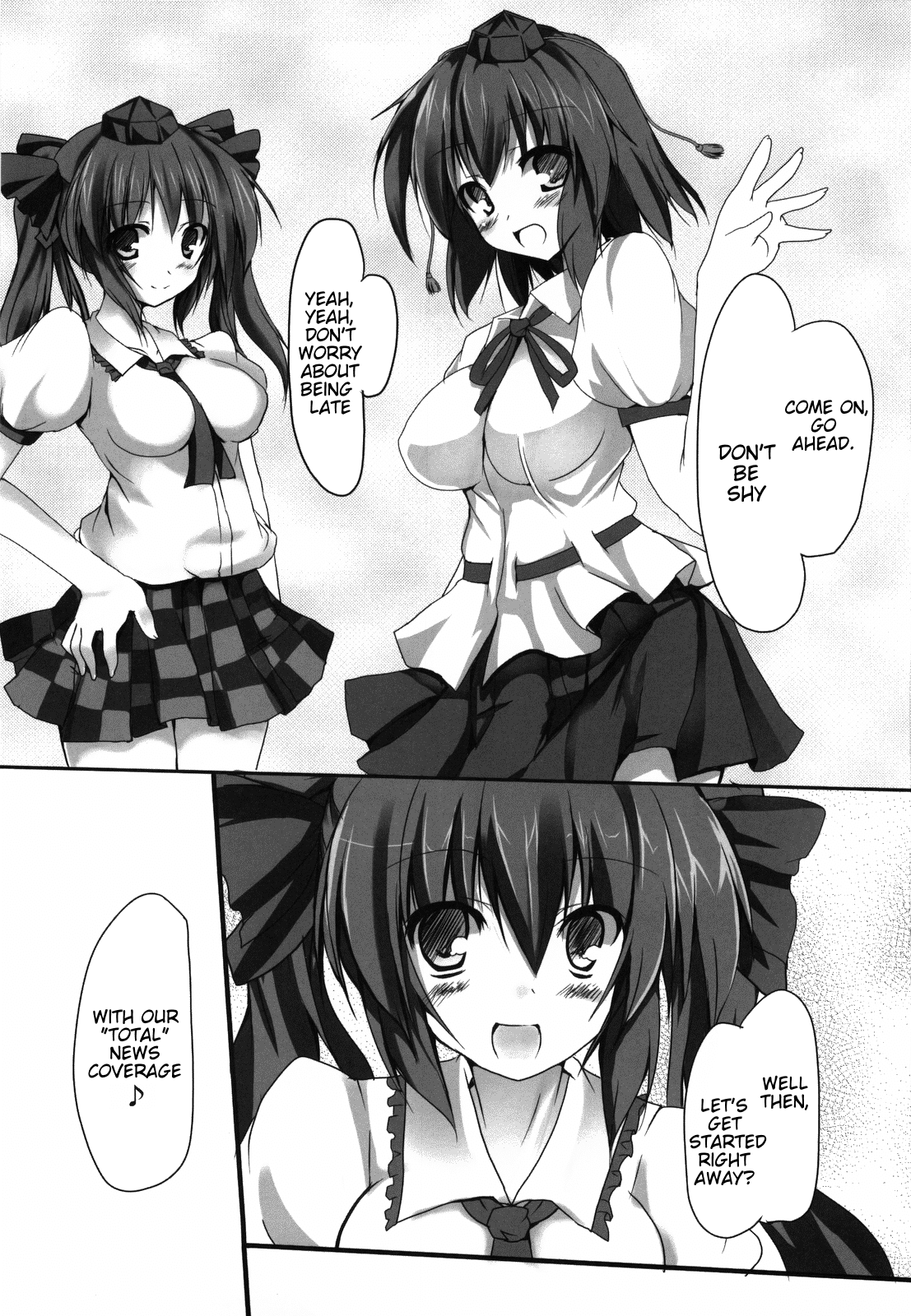 (例大祭8) [みどりや (緑式)] あやはた! (東方Project) [英訳]