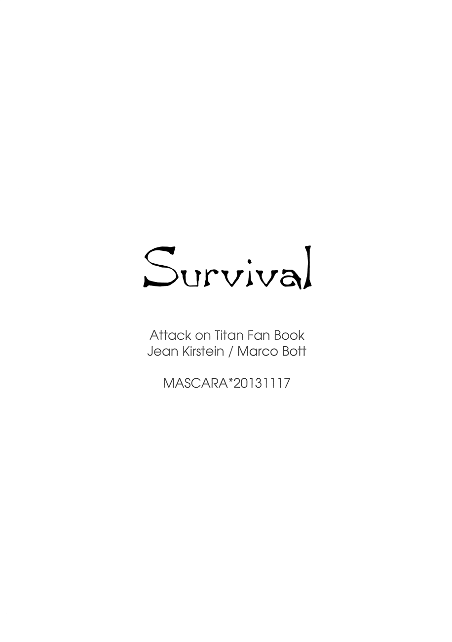 (FALL OF WALL 大阪2) [MASCARA (大神アキ)] Survival (進撃の巨人) [英訳]