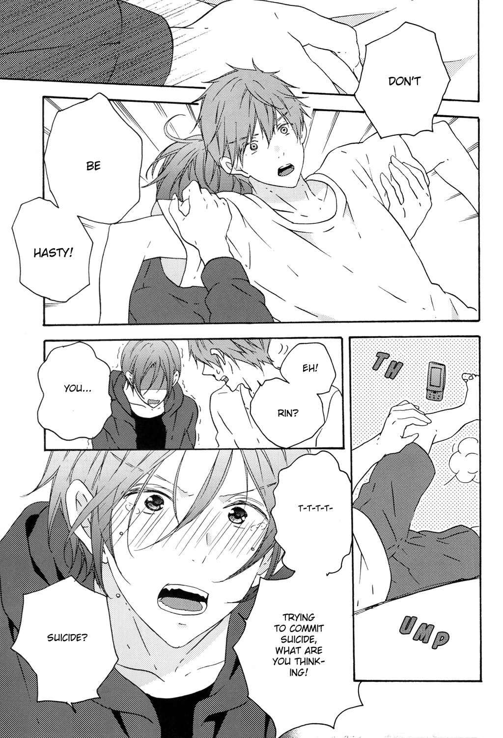 (C85) [kiri (ファミ)] 運命の人 (Free!) [英訳]