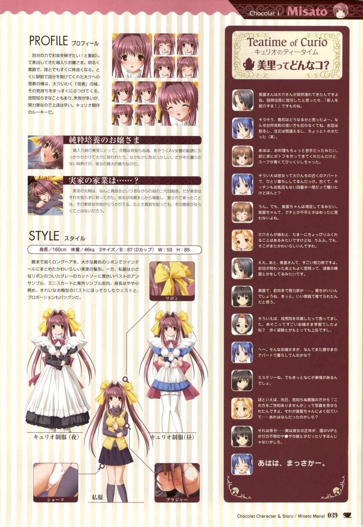 [戯画 (Neko Nyan)] ショコラ&パルフェ ビジュアルファンブック