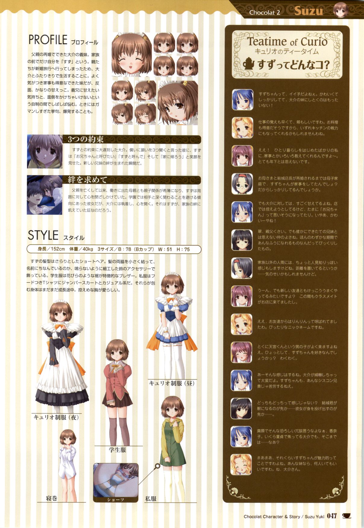 [戯画 (Neko Nyan)] ショコラ&パルフェ ビジュアルファンブック