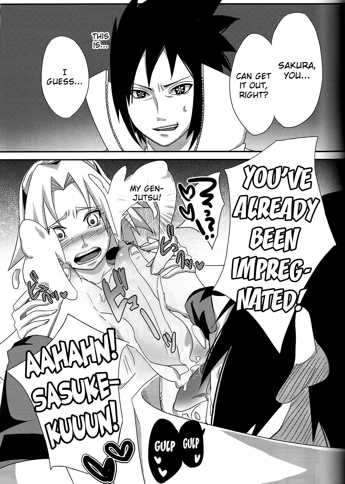 (CC大阪94) [ぷっちゅ (越川リューカ, ムラタ。, 砂原渉)] さくらんぼ (NARUTO -ナルト-) [英訳]